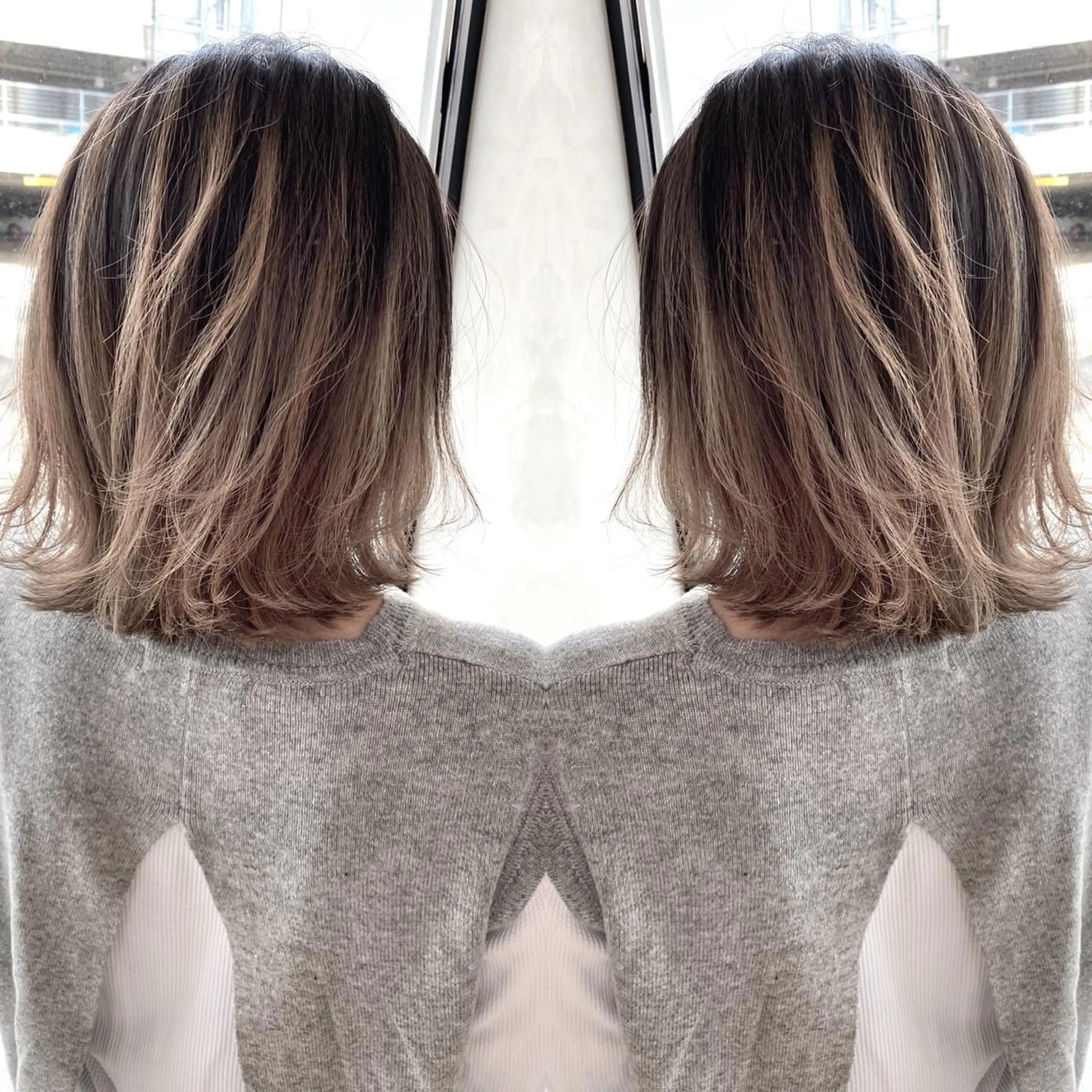 ショート カラー ヘアアレンジ ネイル マツエク・マツパ 透明感カラー ハイライトカラー 外国人風カラー ハイライト トリートメント reverie【レヴリー】所属・夜23時まで予約🉑 reverieあきらのその他イメージ