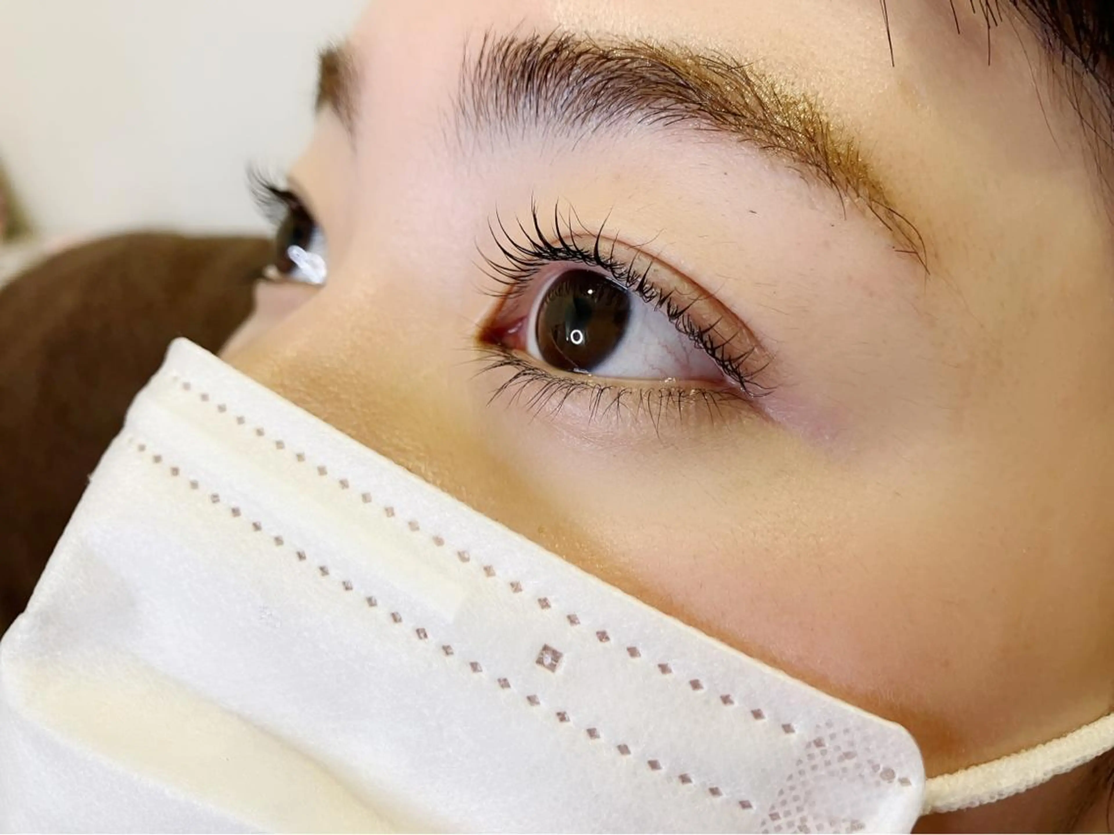 マツエク・マツパ パリジェンヌラッシュリフト 一重×まつ毛パーマ Hair&Make Nahoのマツエク・マツパデザイン