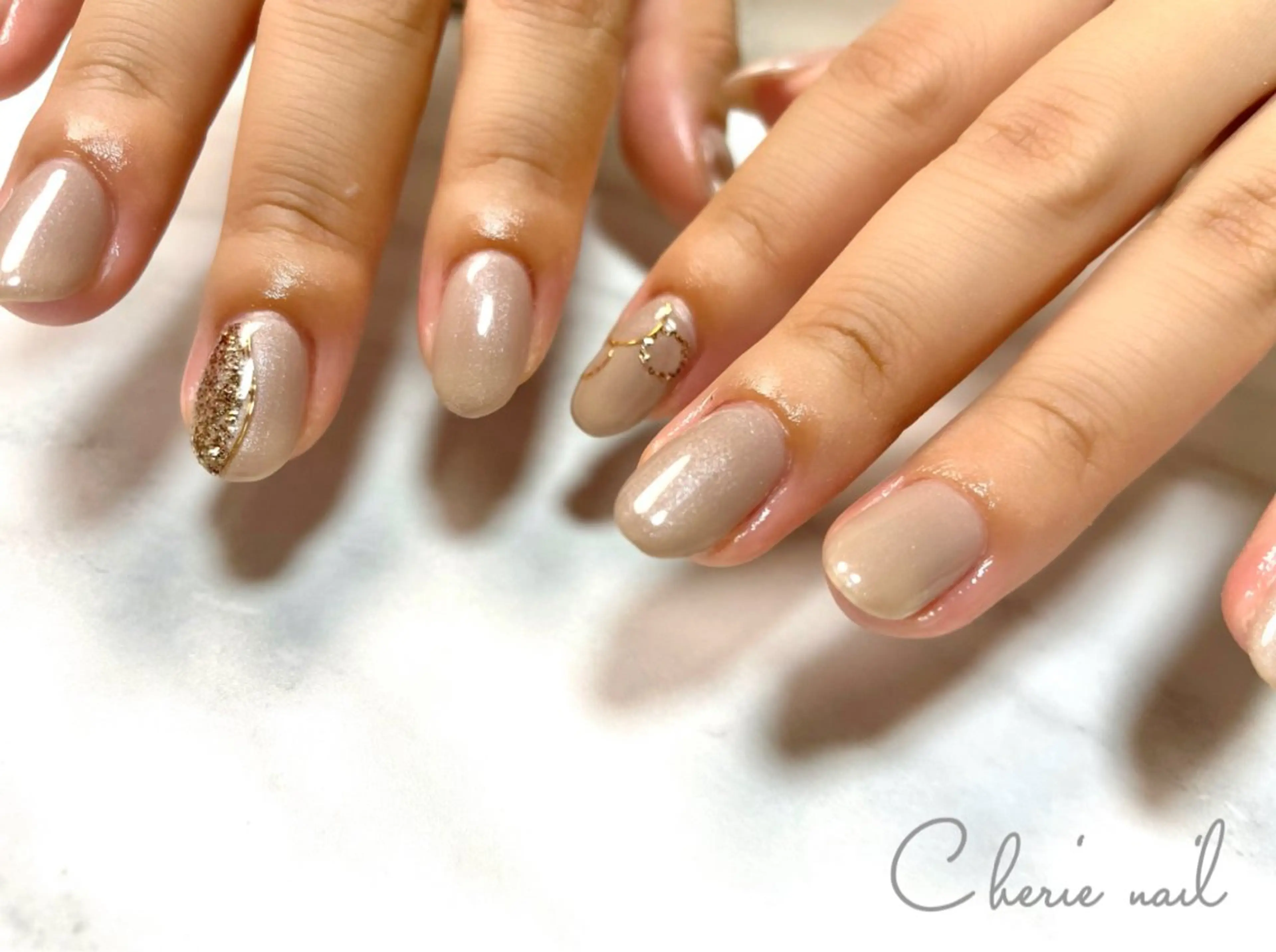 ネイル ハンドネイル Cherienail yunaのネイルデザイン