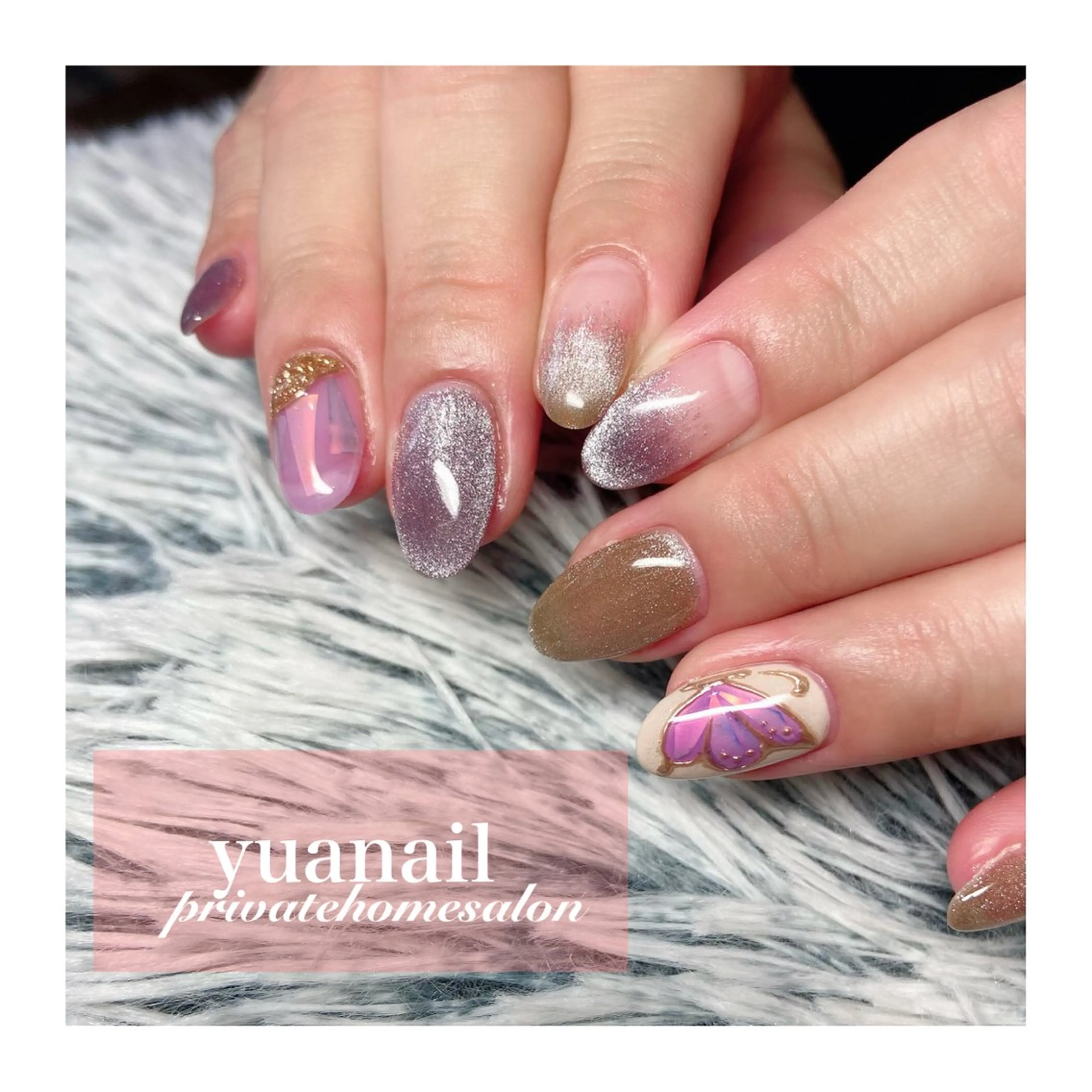 ネイル アートネイル YÜA-NAIL所属・YÜA NAILのネイルデザイン