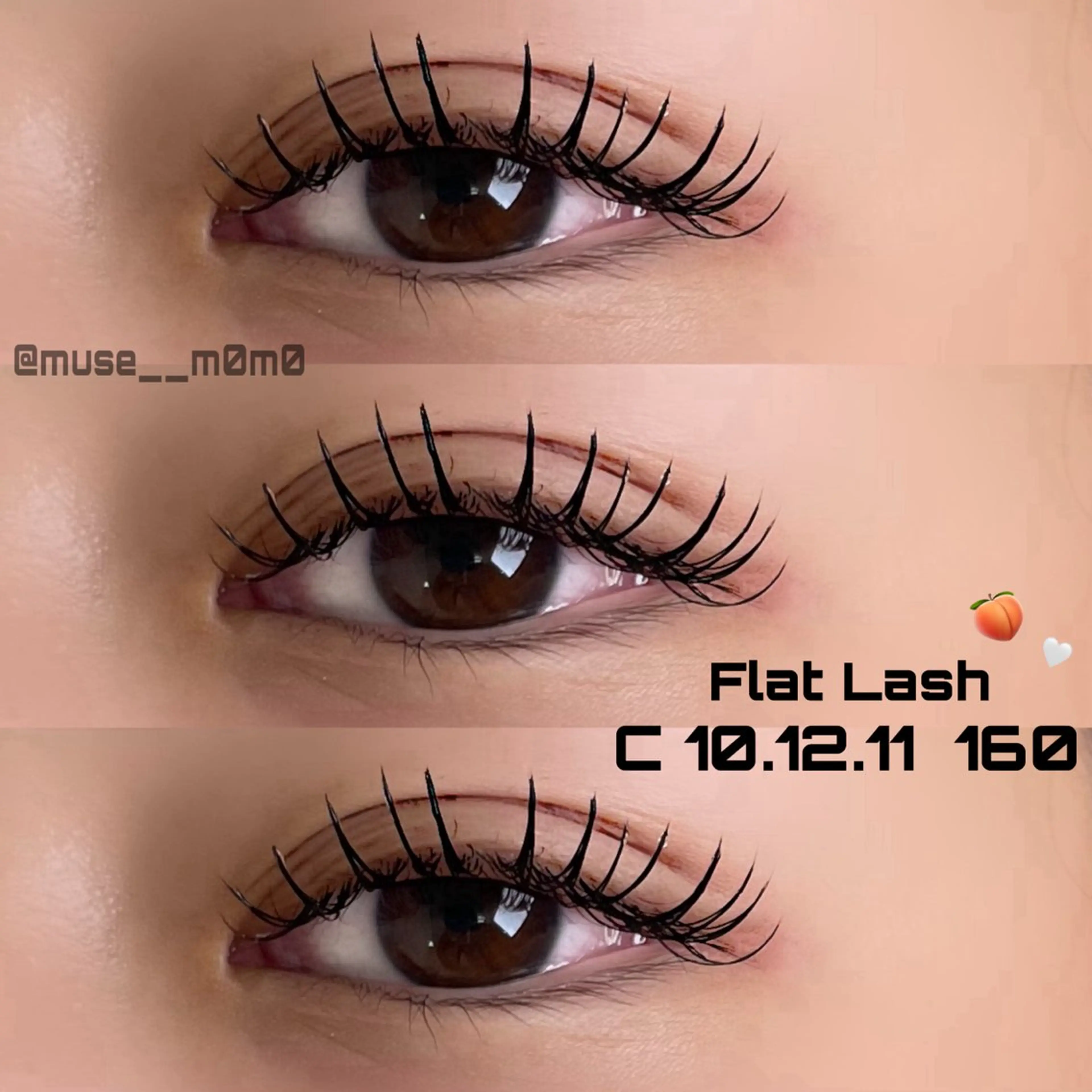 マツエク・マツパ muse momoのマツエク・マツパデザイン