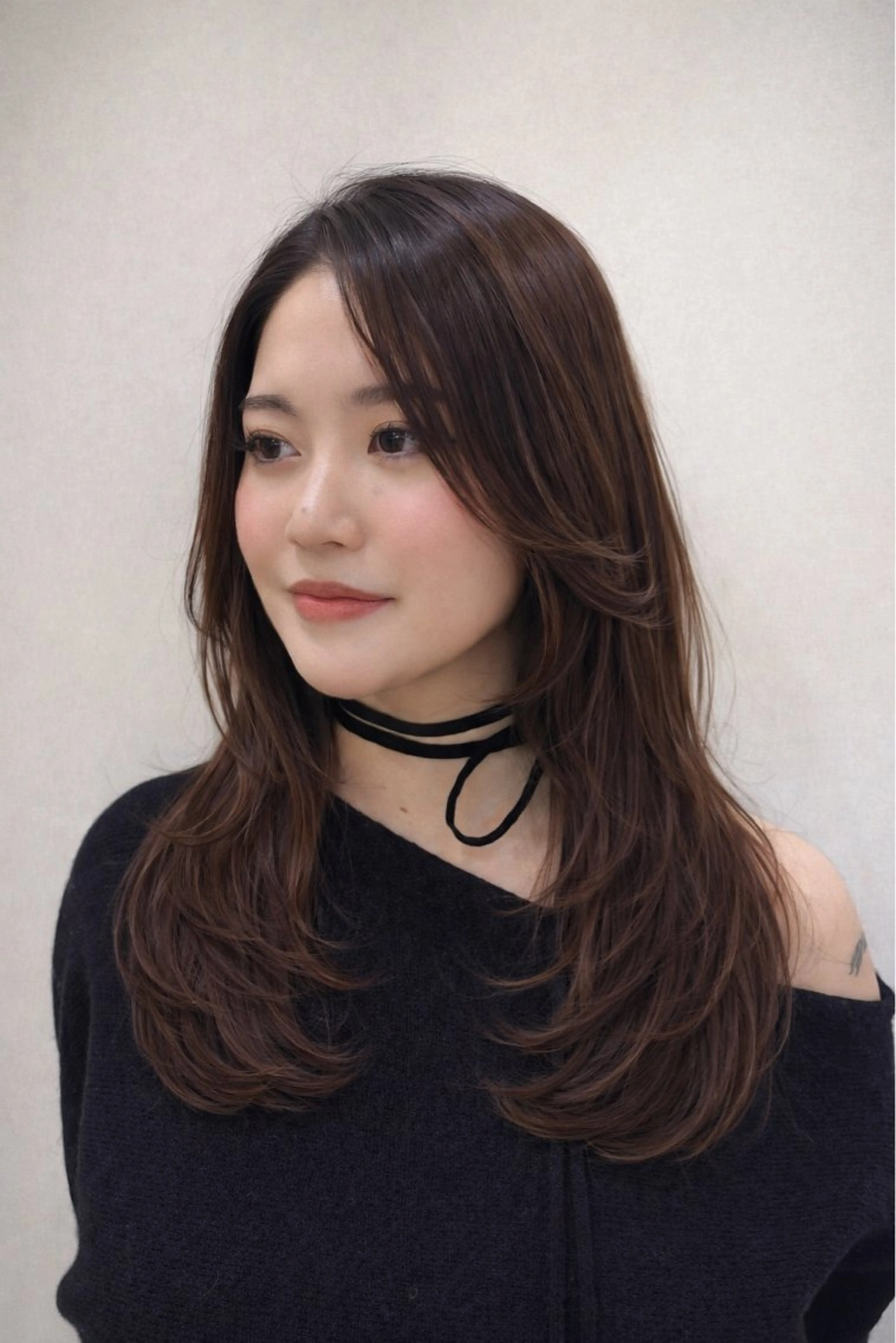 ロング ブリーチ/ダブル カラー/neneのヘアスタイル