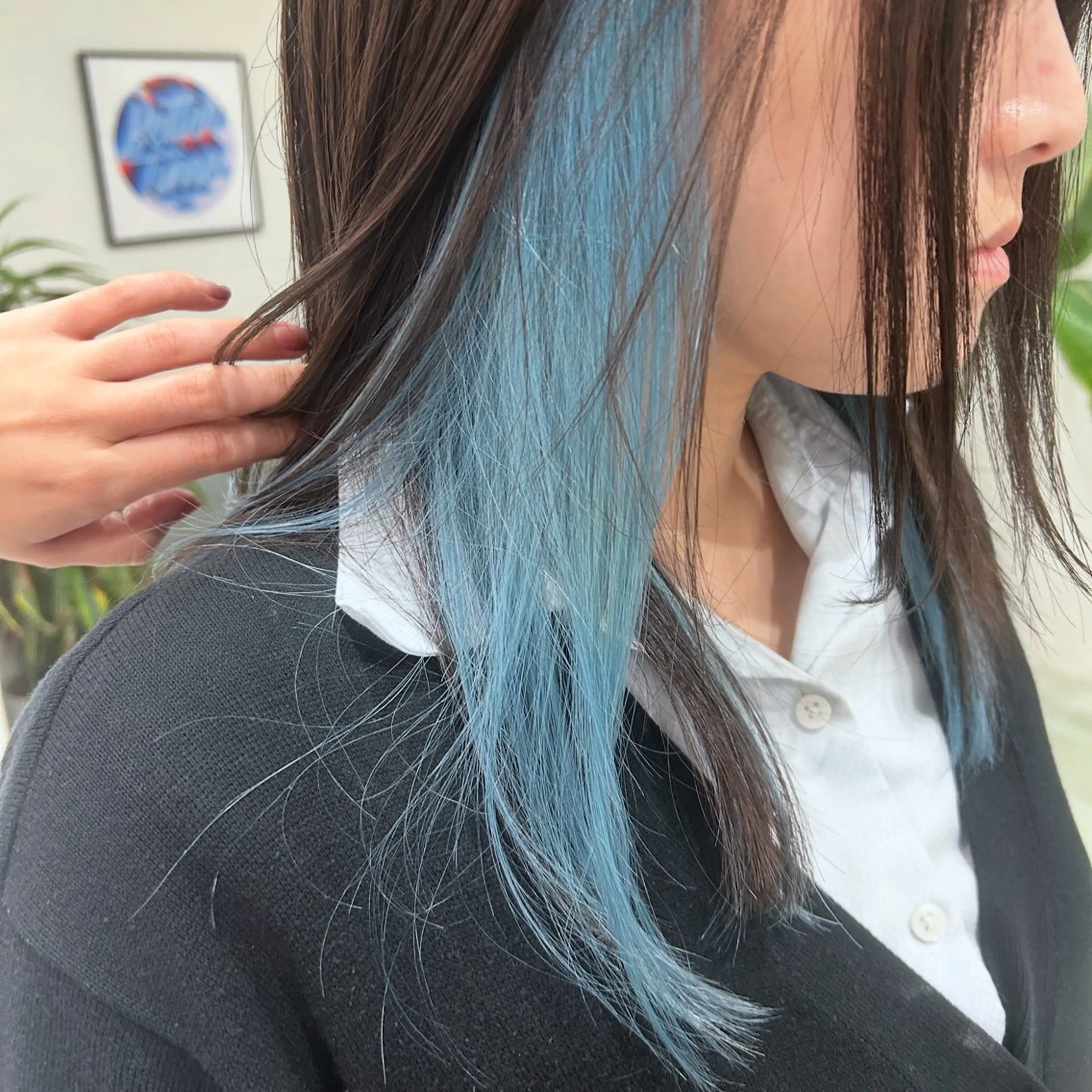 ロング .HARRISS所属・中司 愛理のヘアスタイル