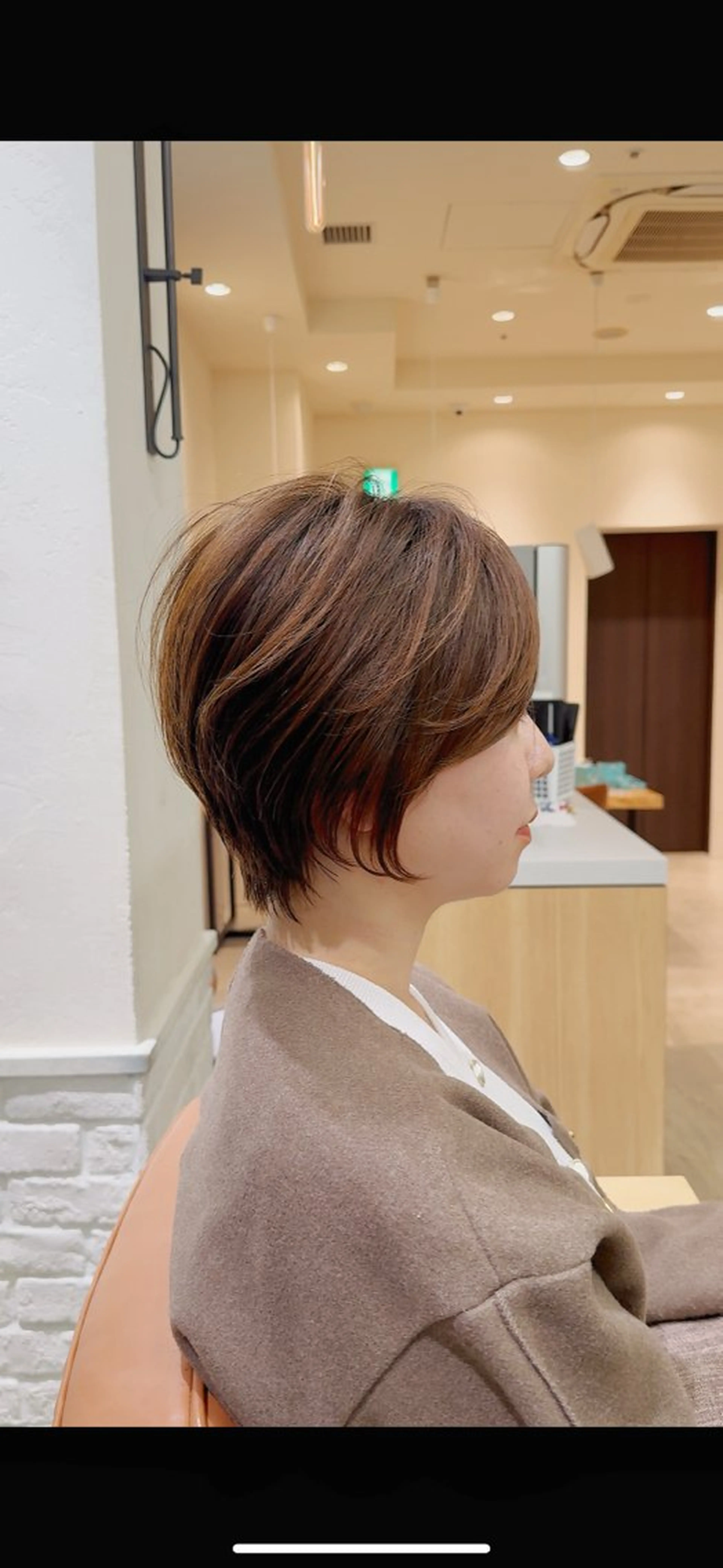 ⚫️期間限定クーポン⚫️ショートカット➕曲がる縮毛矯正の写真