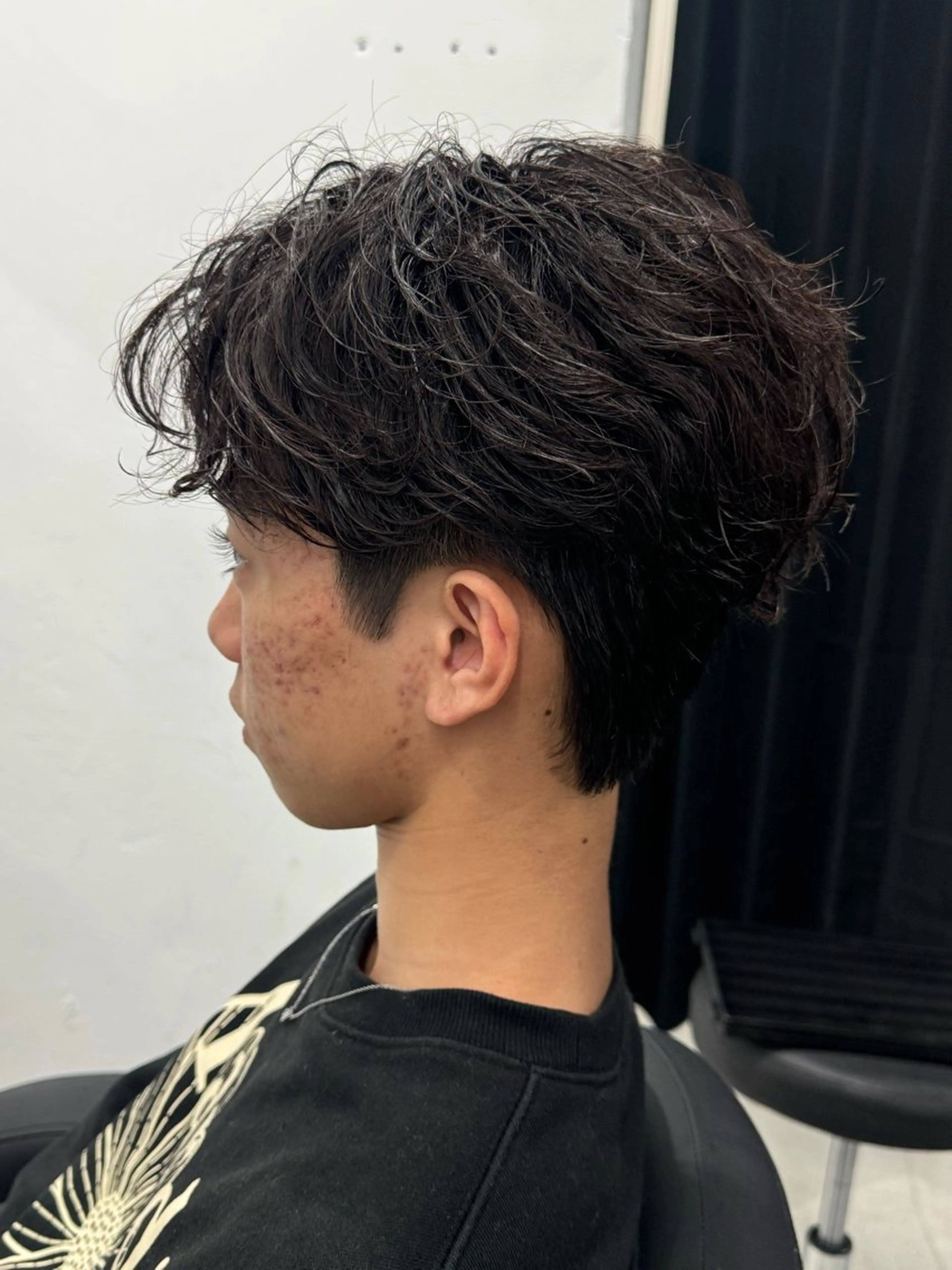 パーマ メンズ カット パーマ トリートメント ヘアセット Pia/KIRIA /福岡美容室のヘアスタイル