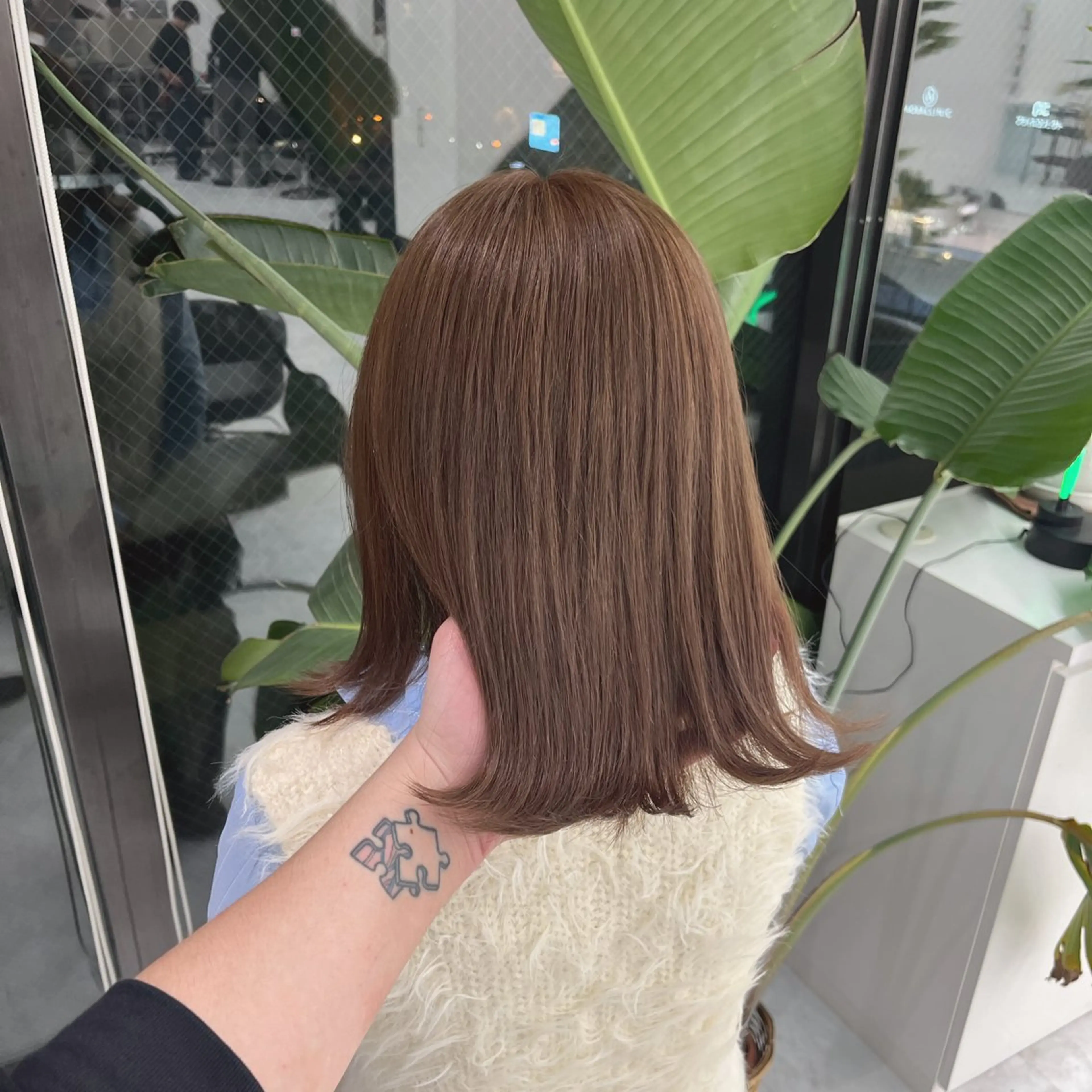 ミディアム カラー ヘアカラー ブリーチボブNo.1 🥇/KOHEIのヘアスタイル