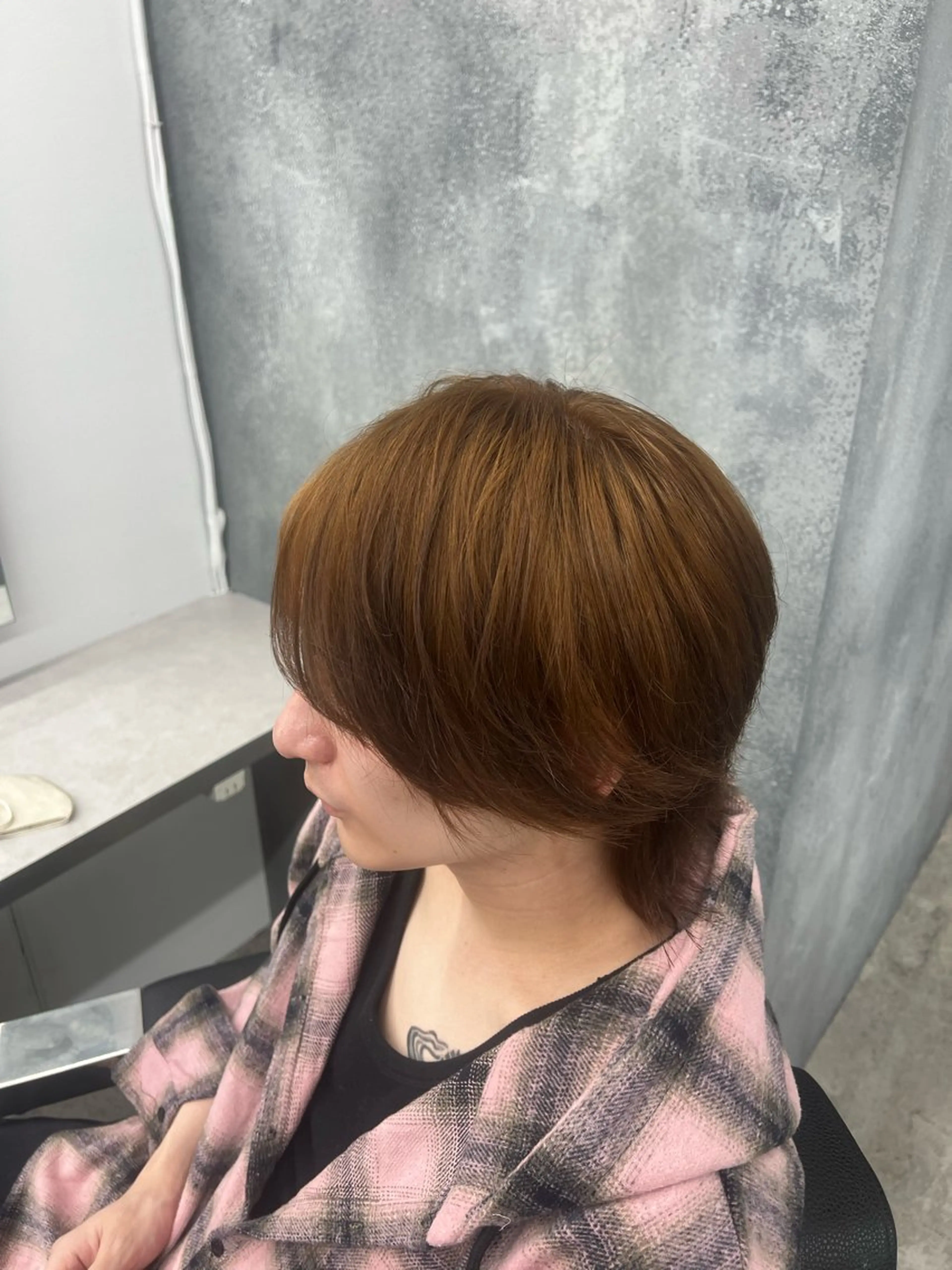 カラー メンズ ヘアカラー 吉村 悠真のヘアスタイル