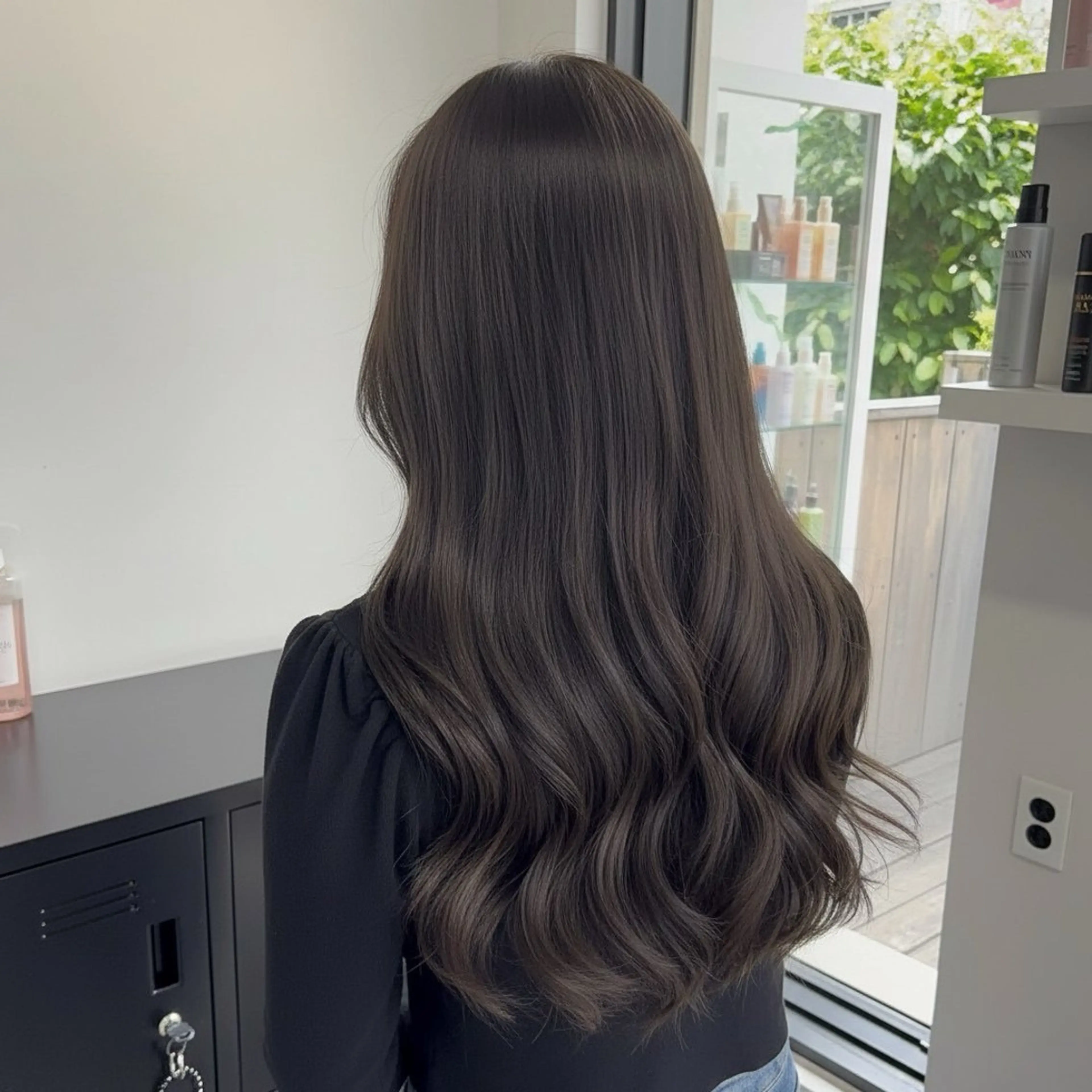 ロング 三島 義歩のヘアスタイル