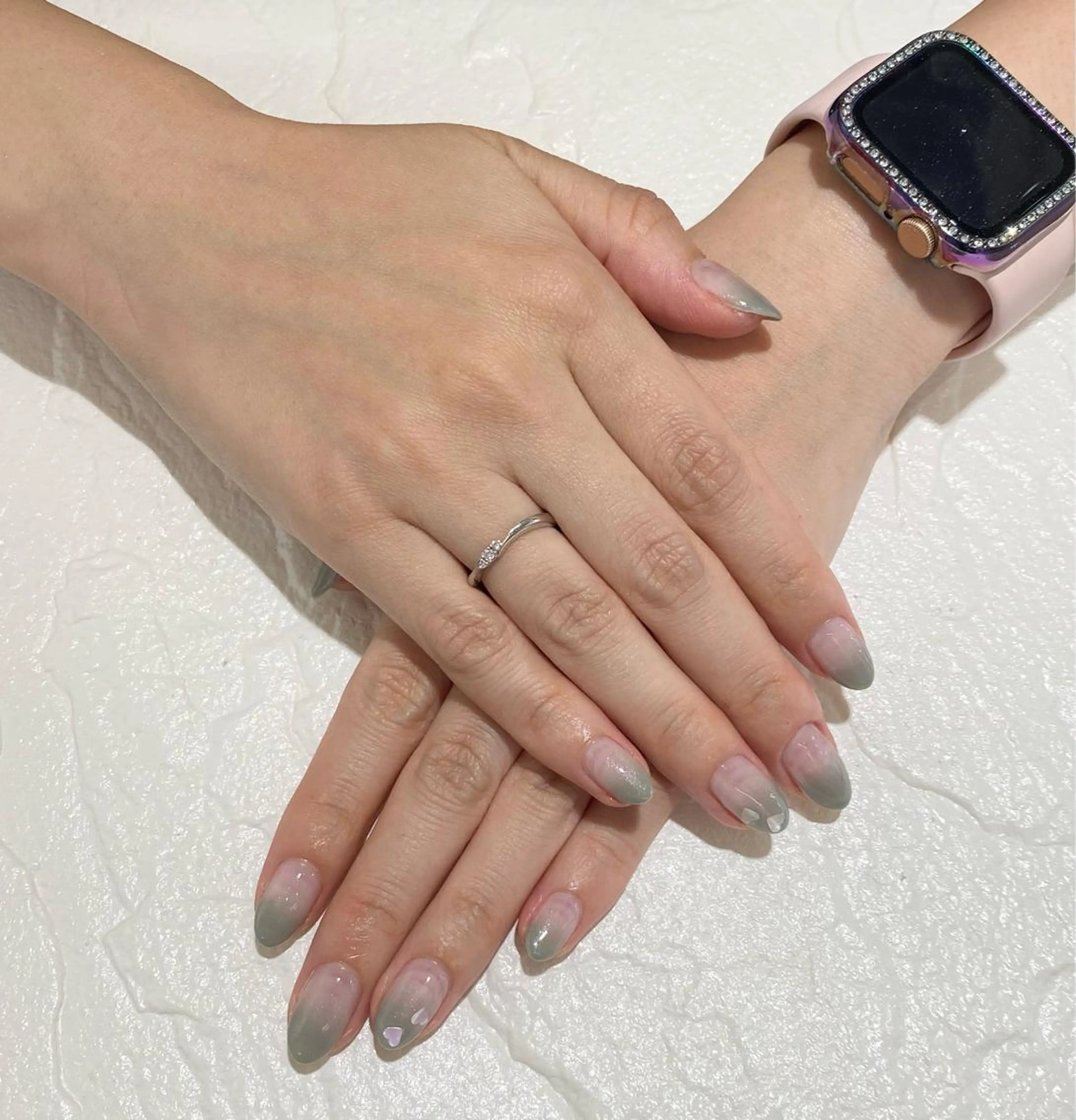 ネイル グラデーション Le freak アイザワのネイルデザイン