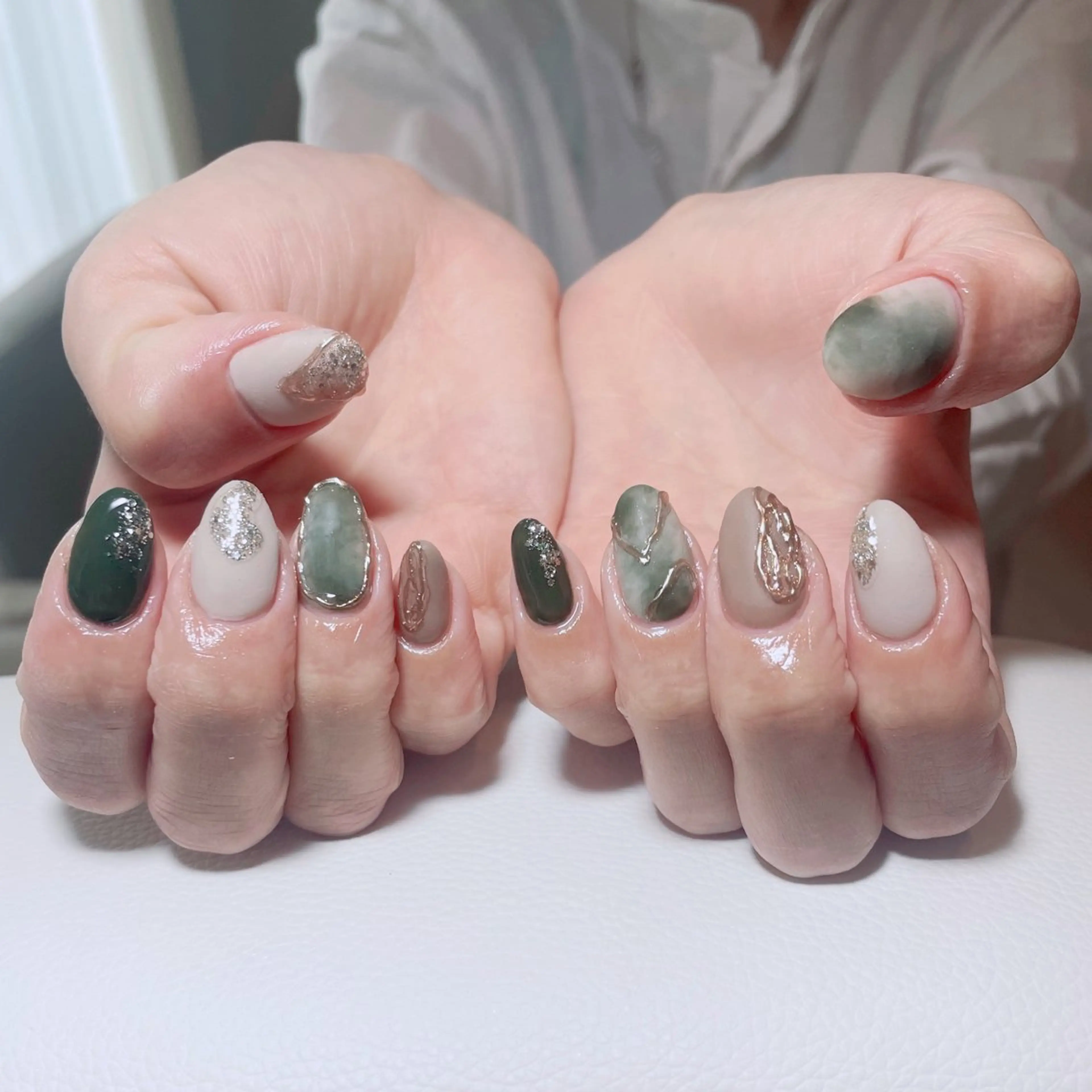 ネイル ハンドネイル 奥田 加奈子のネイルデザイン