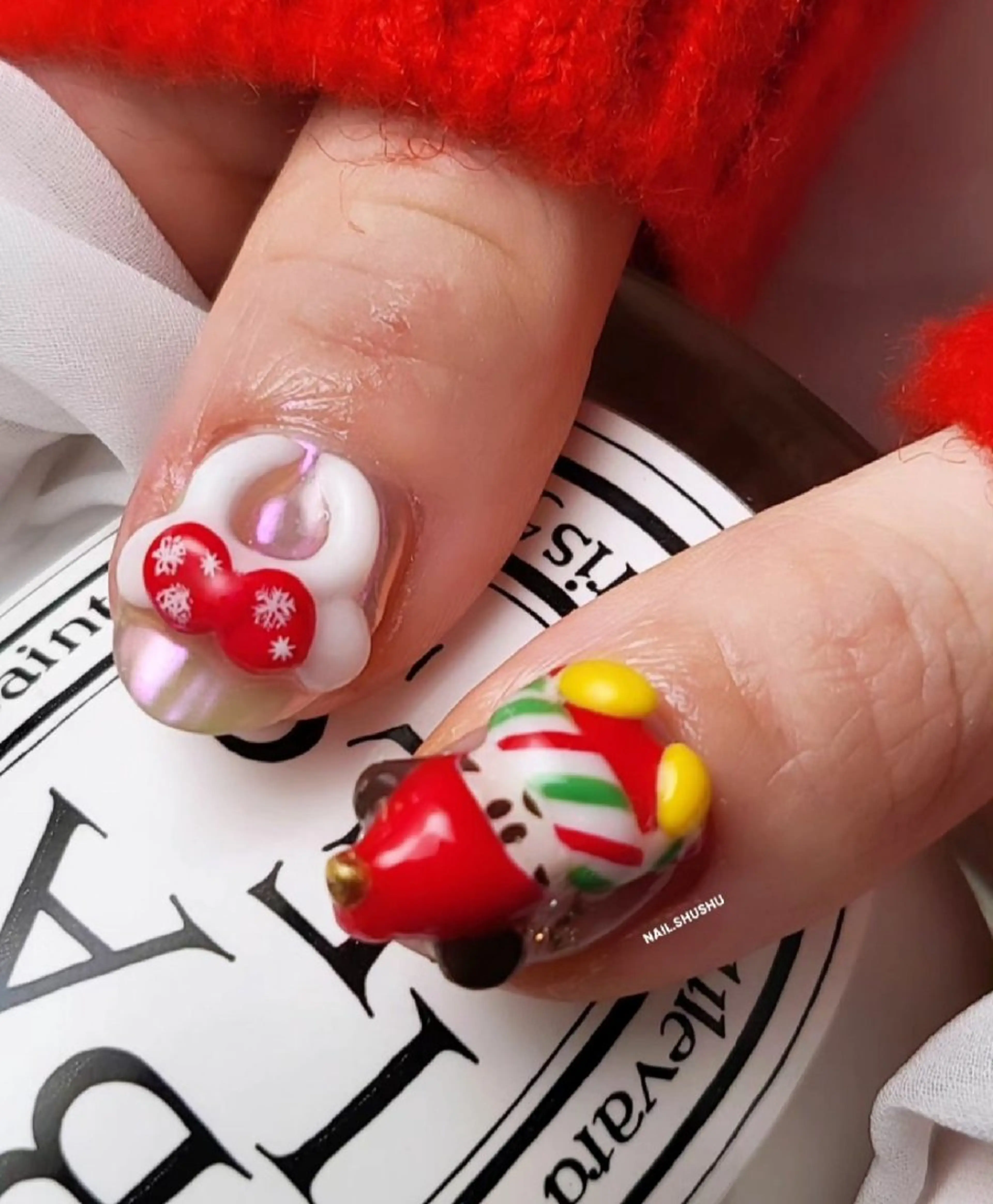 ネイル 持ち込み ニュアンスネイル ワンカラーネイル シンプルネイル 冬ネイル ハンドネイル 3dパーツ/流行り 👧shushu❤️のネイルデザイン