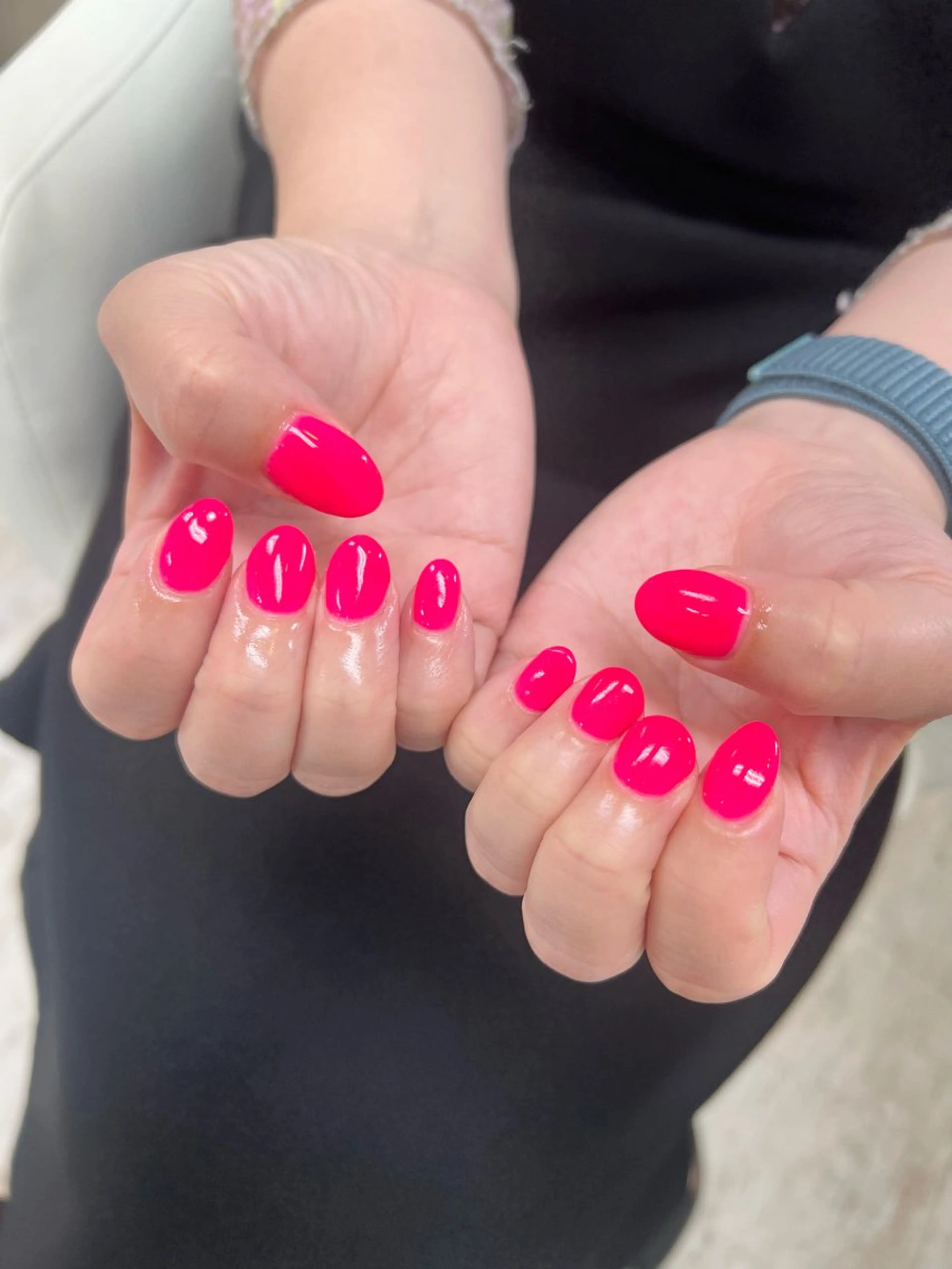 ネイル ワンカラーネイル マハロネイルサロン横浜店所属・吉田 里菜のネイルデザイン