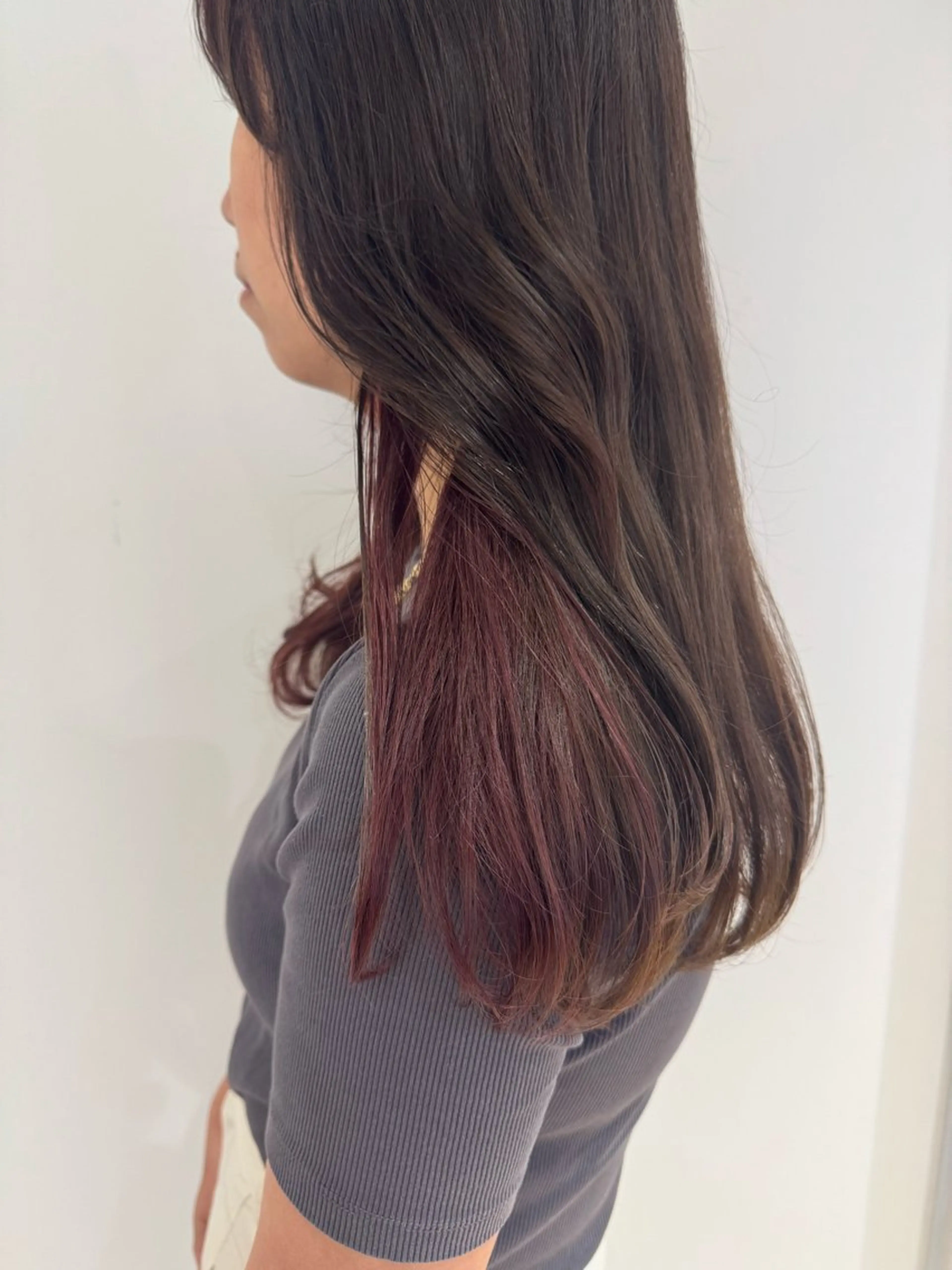 平日限定💟カット＋インナーカラー＋艶カラー＋oggiottoトリートメント💟の写真