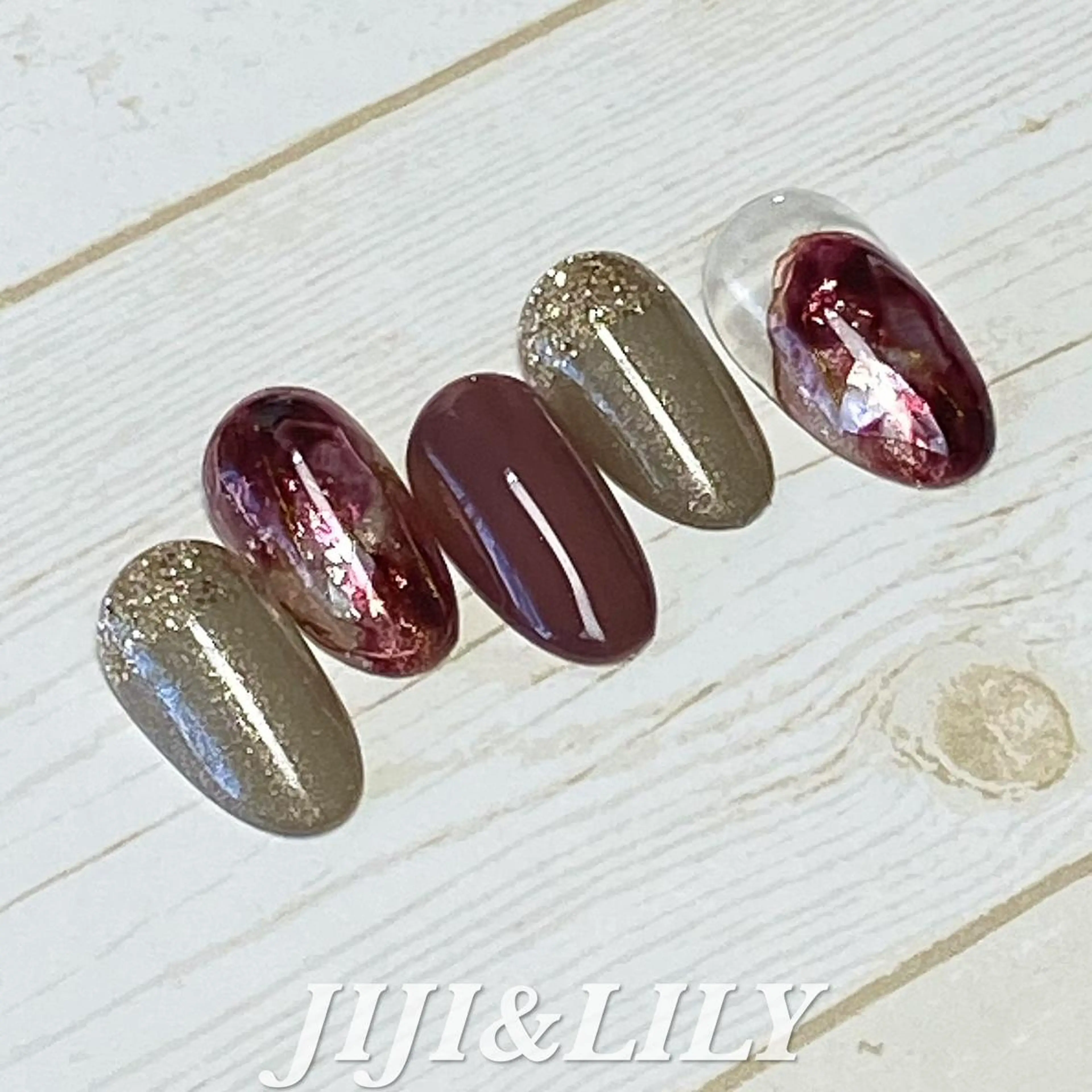 ネイル ニュアンスネイル ハンドネイル 豊田 圭子のネイルデザイン