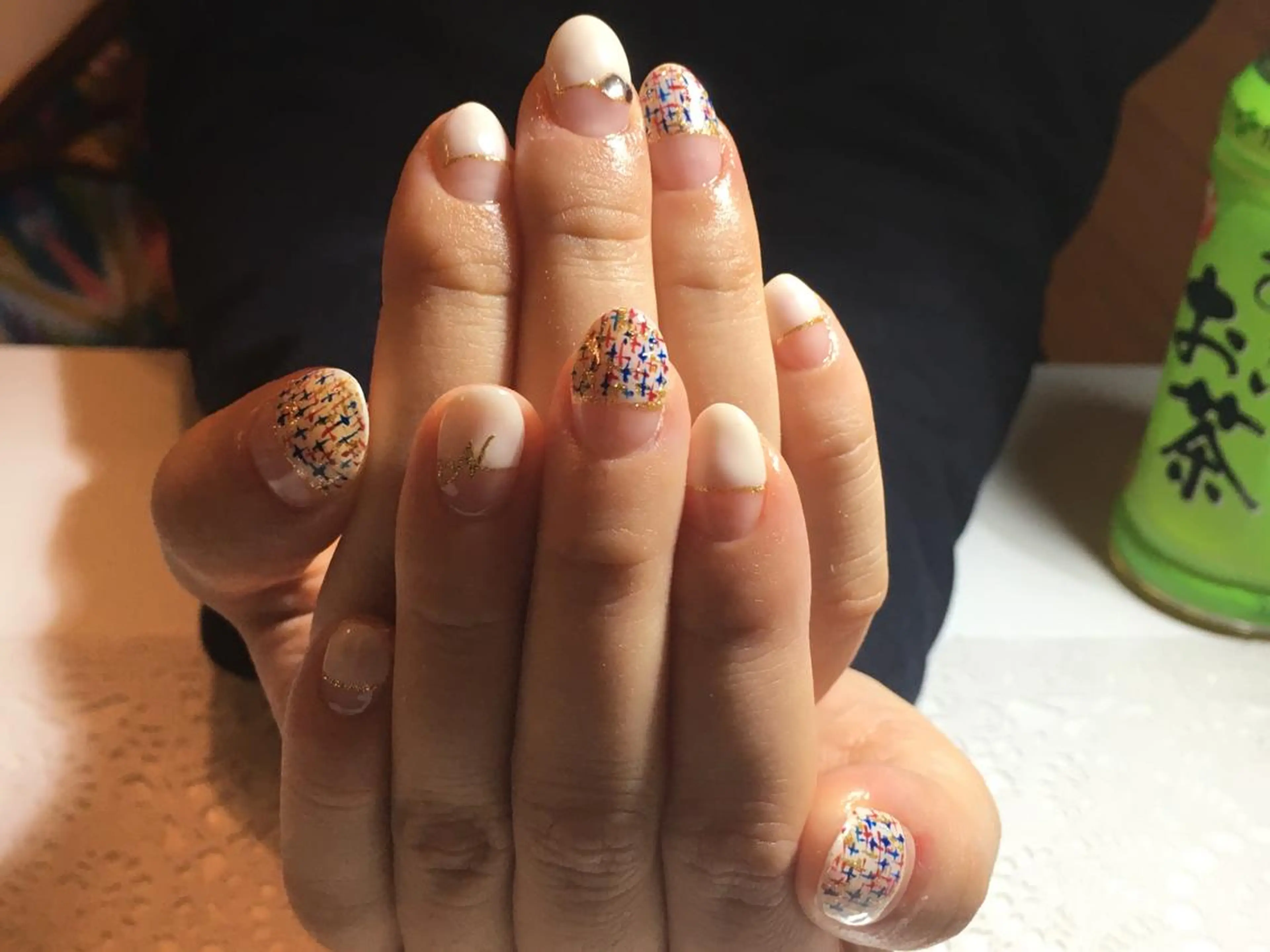 ネイル オフィスネイル シンプルネイル 古川 里美のネイルデザイン