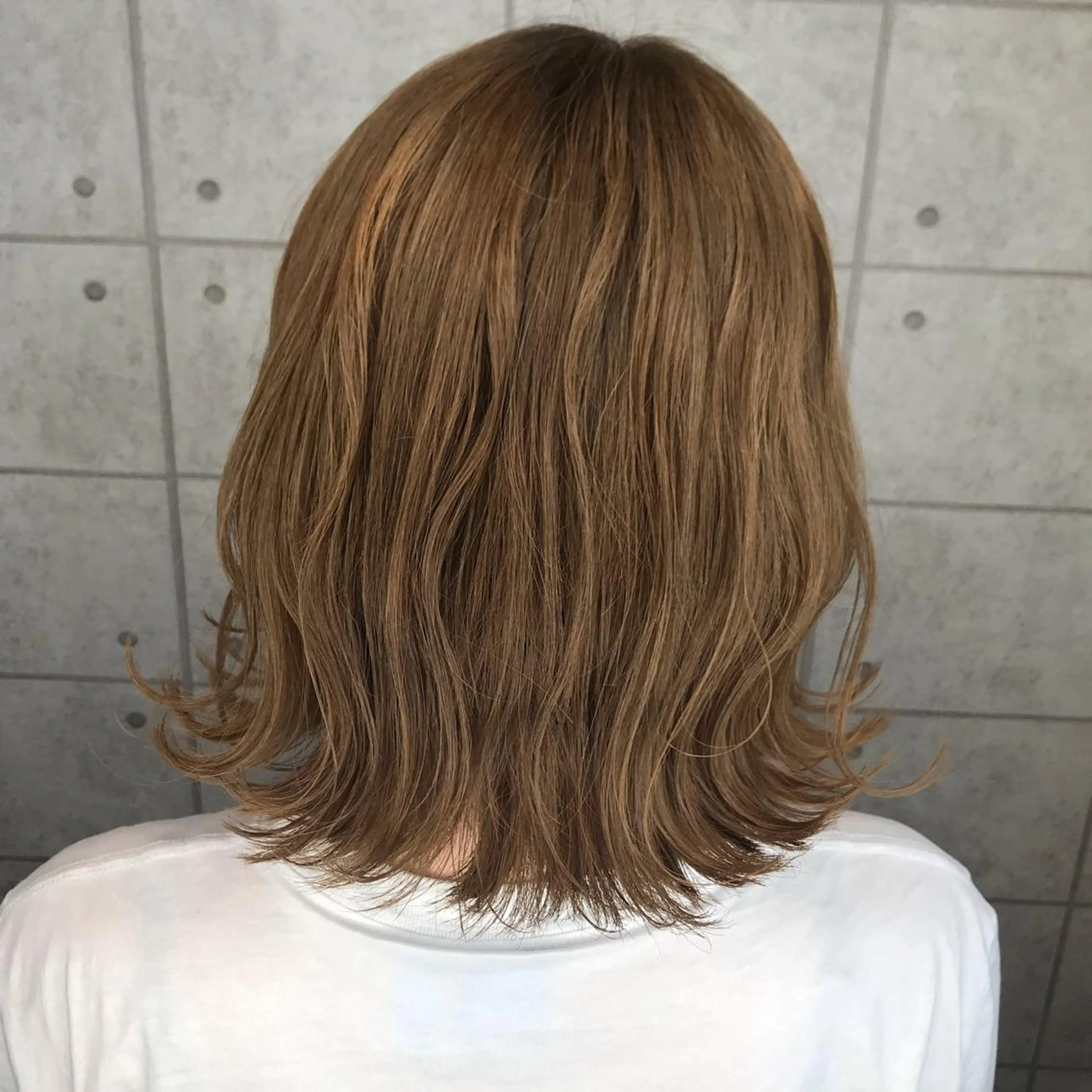 ミディアム カラー knock【ノック】所属・烏丸韓国ヘア🇰🇷 ayaka🎀のヘアスタイル