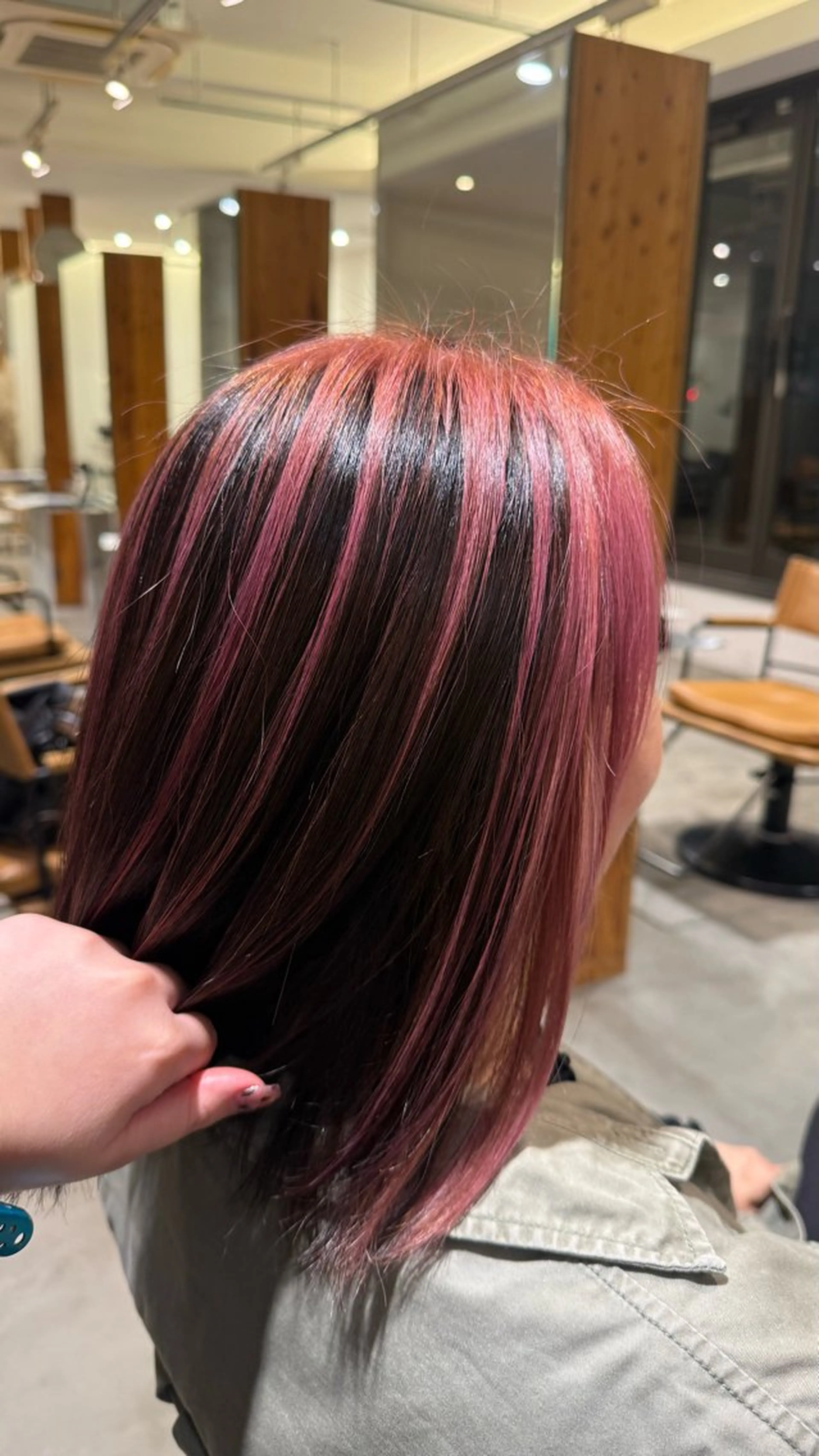 カラー tote. さくらのヘアスタイル