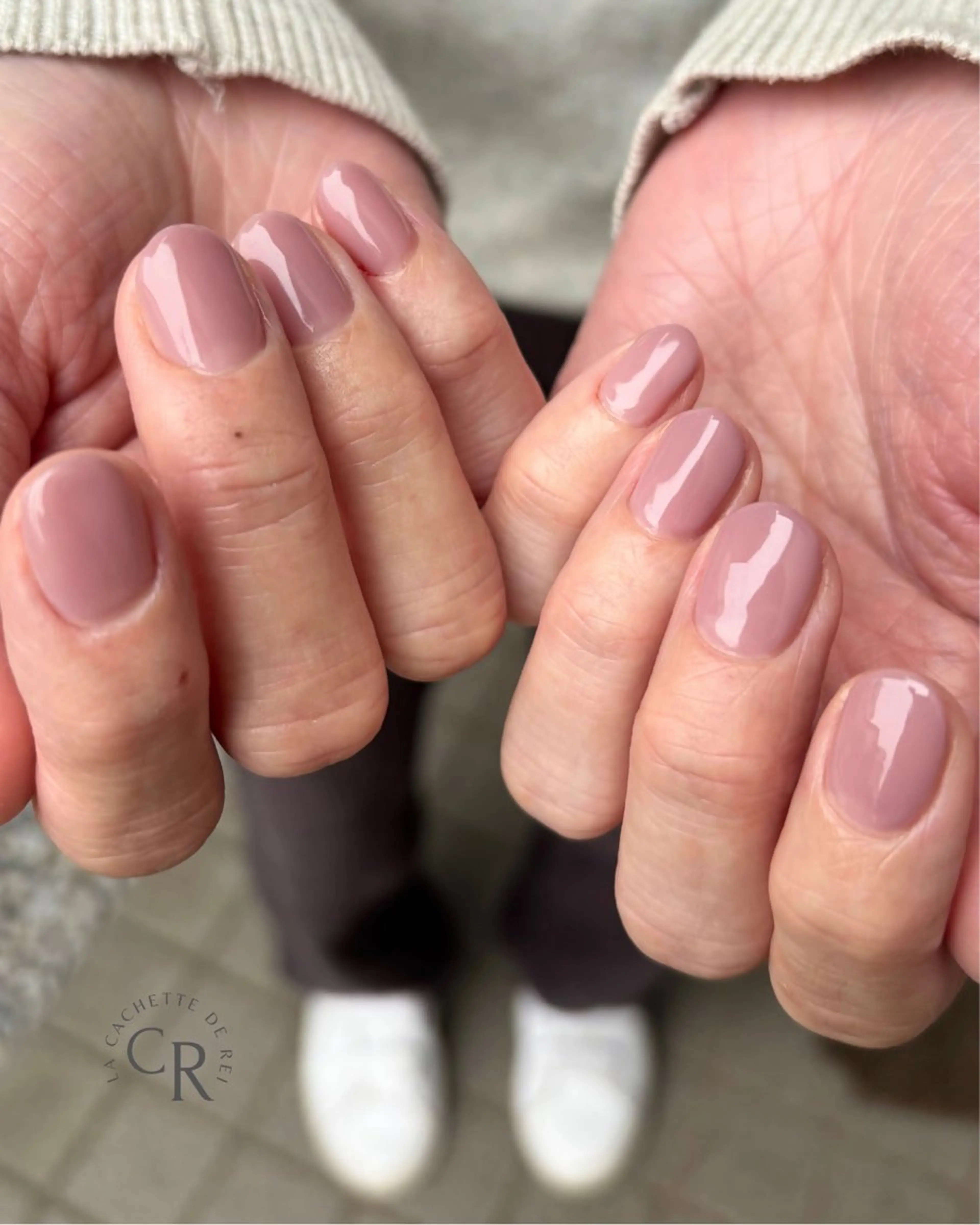 ネイル ワンカラーネイル ラカシェットデ レイのネイルデザイン