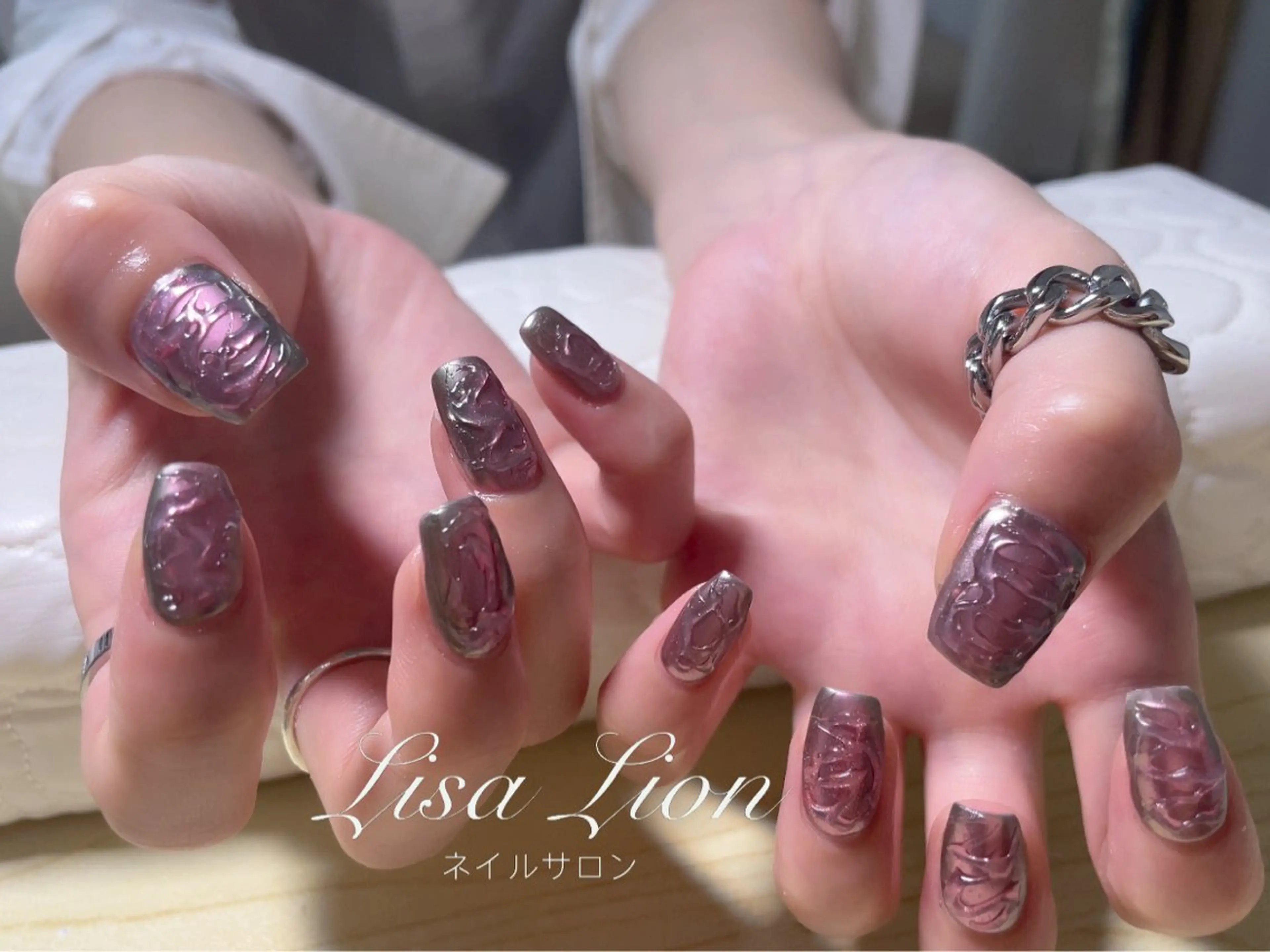 ネイル ハンドネイル りん☆.:*๑ Nailのネイルデザイン