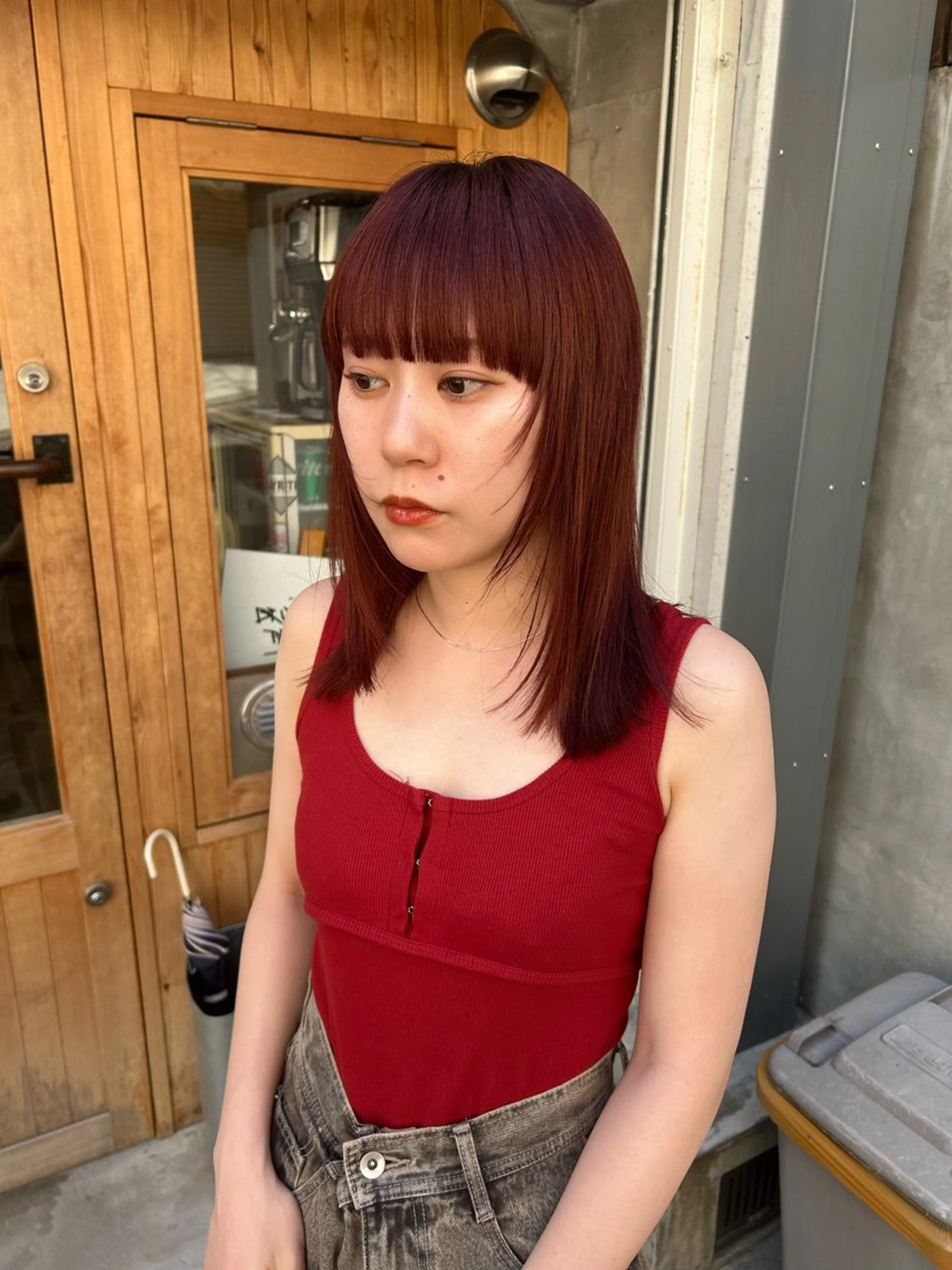 ミディアム BRUNTJET所属・MAEDA MADOKAのヘアスタイル