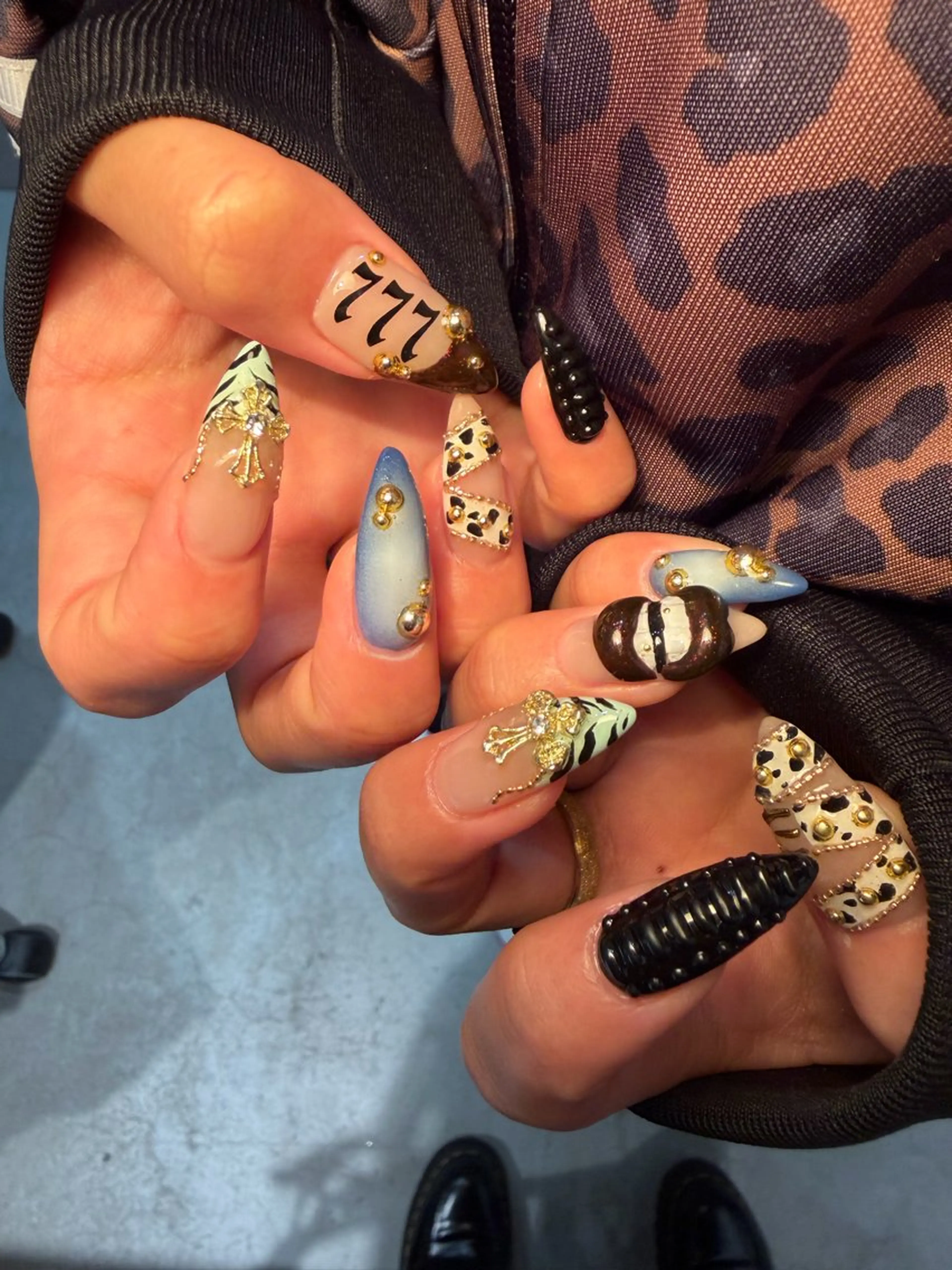 ネイル ハンドネイル 【orchid】 Hitomiのネイルデザイン