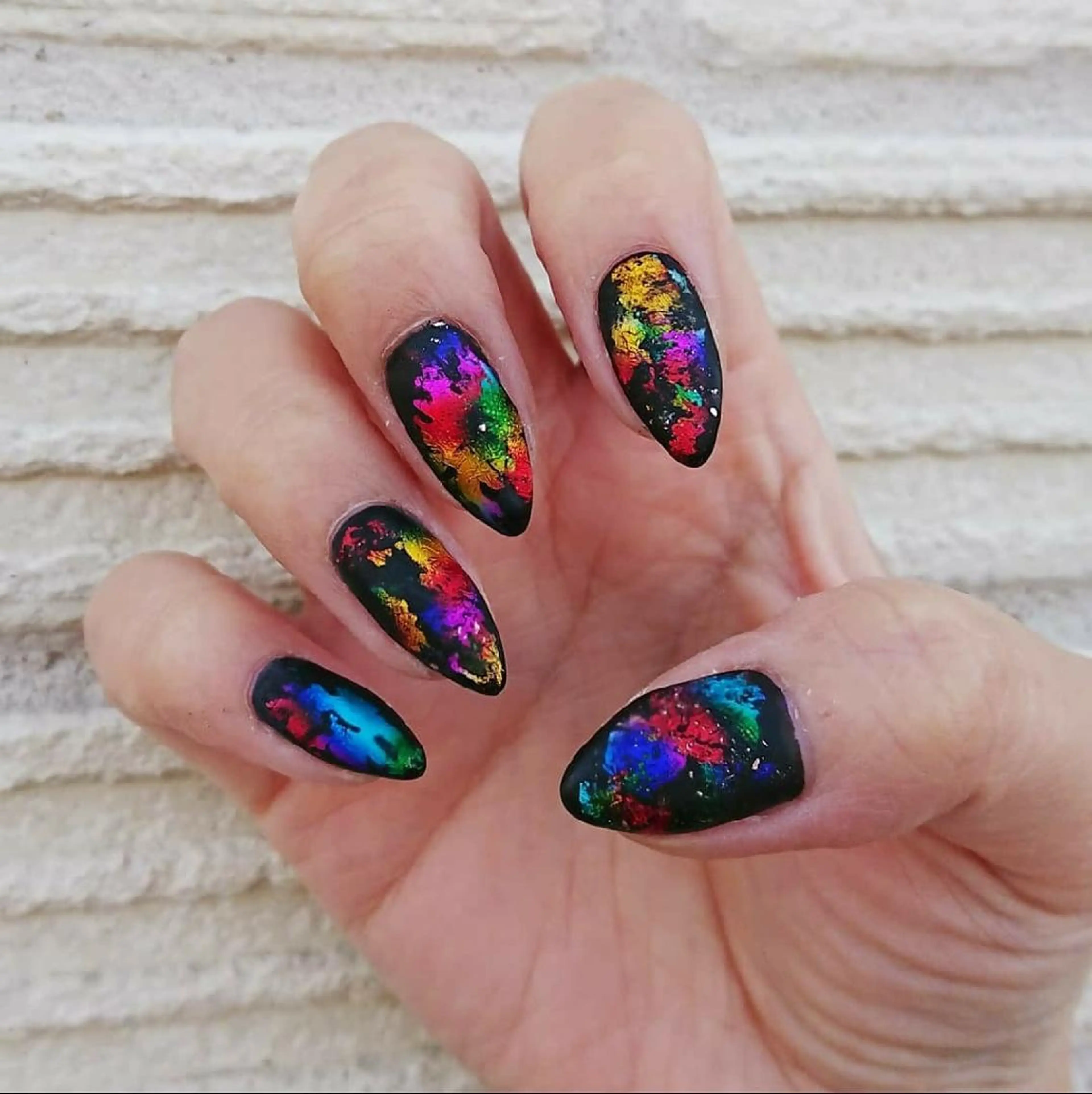 ネイル マットネイル ハンドネイル Lilith Nailのネイルデザイン