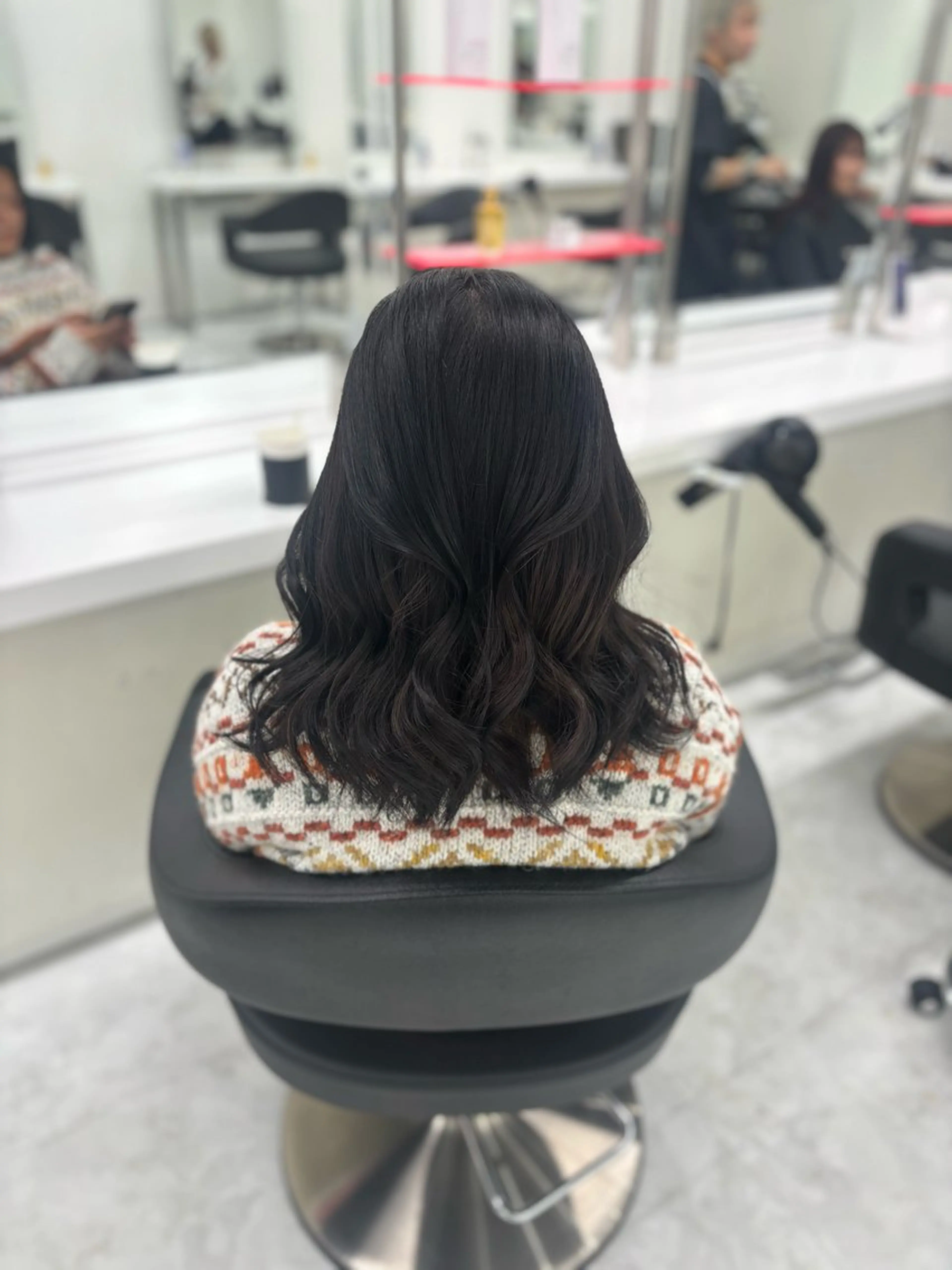 ロング まろっと艶感ブラウン ベージュ🤍まなかのヘアスタイル