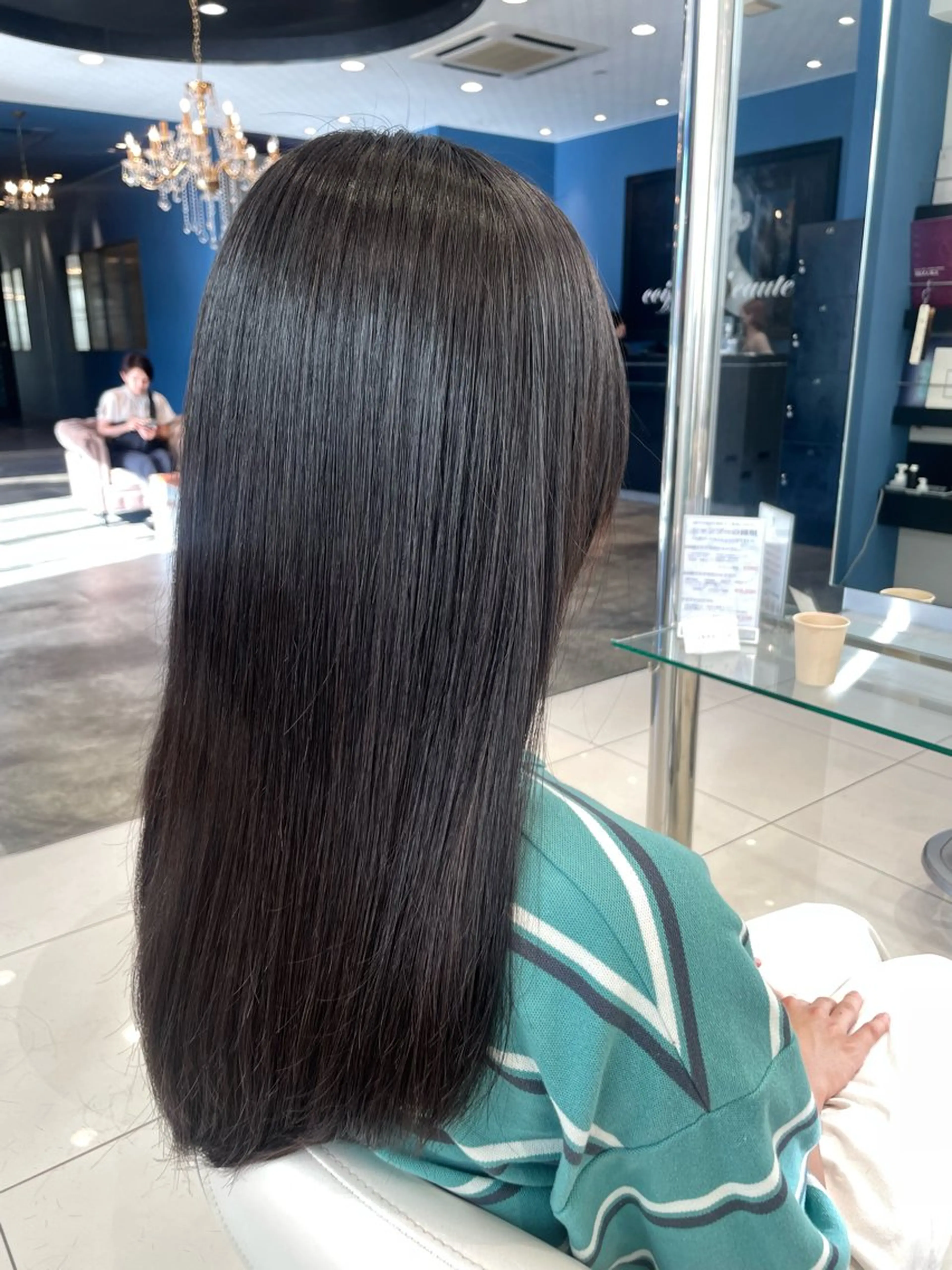 ロング カット 縮毛矯正 トリートメント Saya／ 縮毛矯正・髪質改善のヘアスタイル