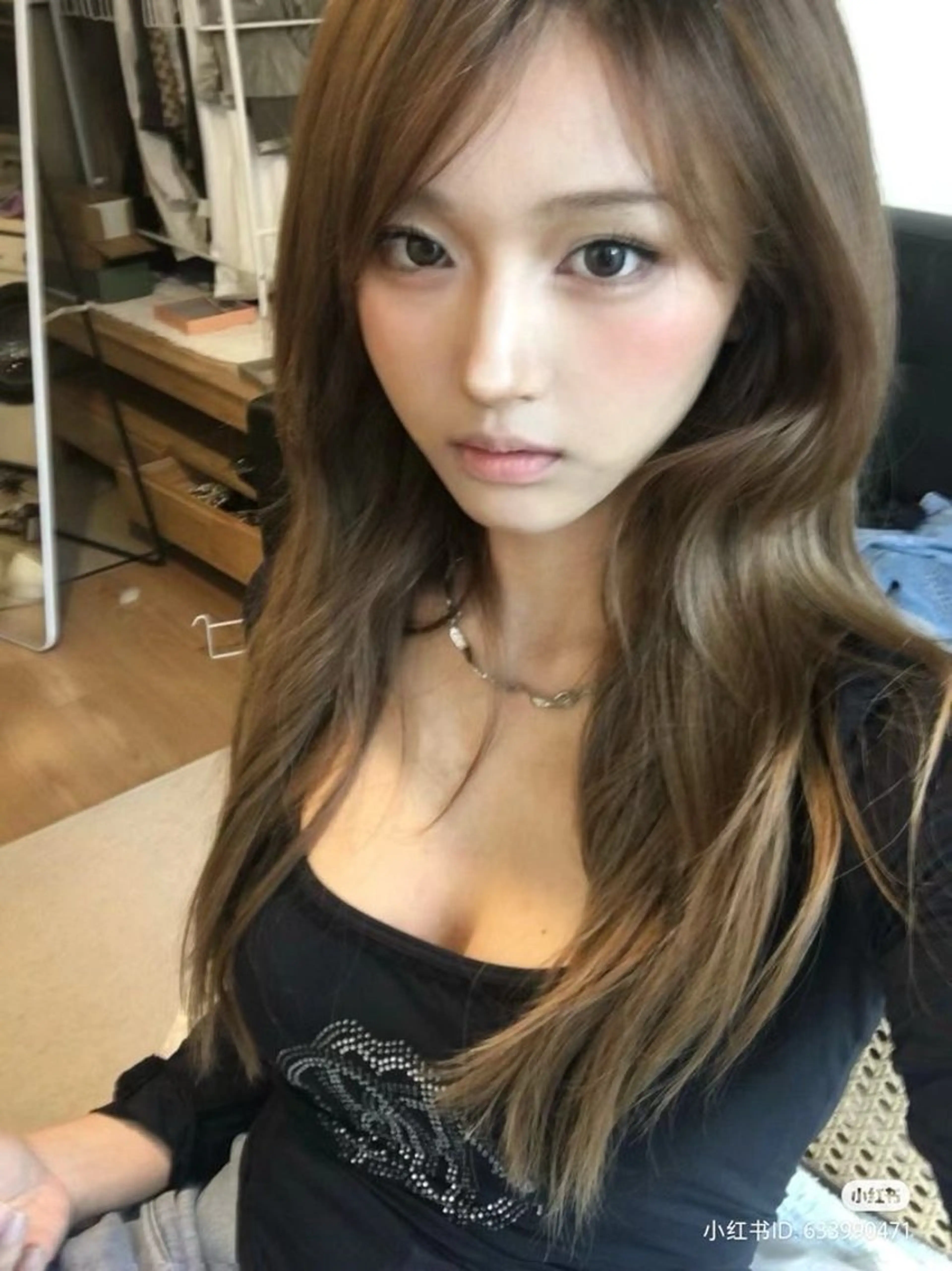 ロング 酸性ストレート 🤍🎀honokaのヘアスタイル