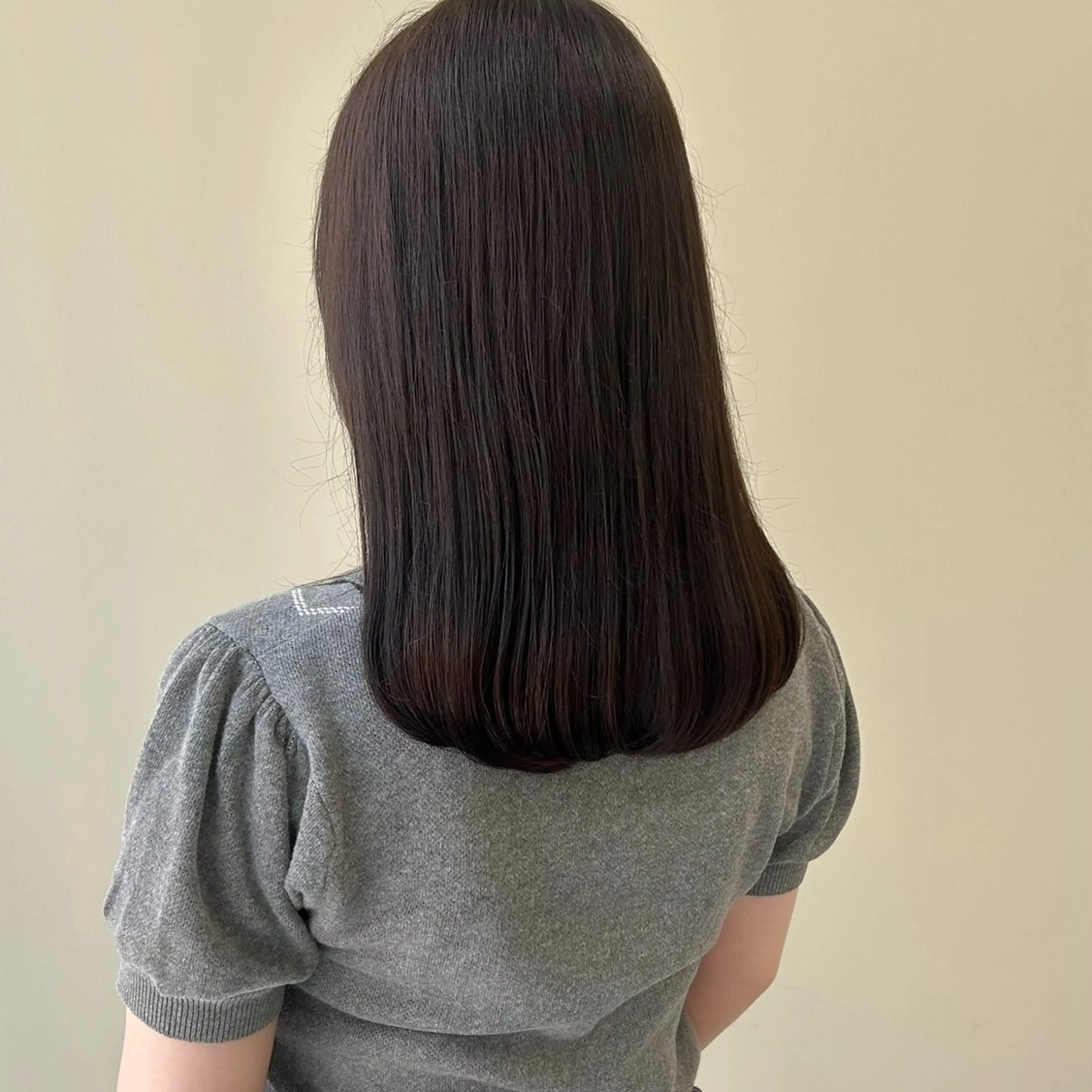 カット+髪質改善カシミア2 𝘀𝘁𝗲𝗽トリートメント🥣🪄の写真