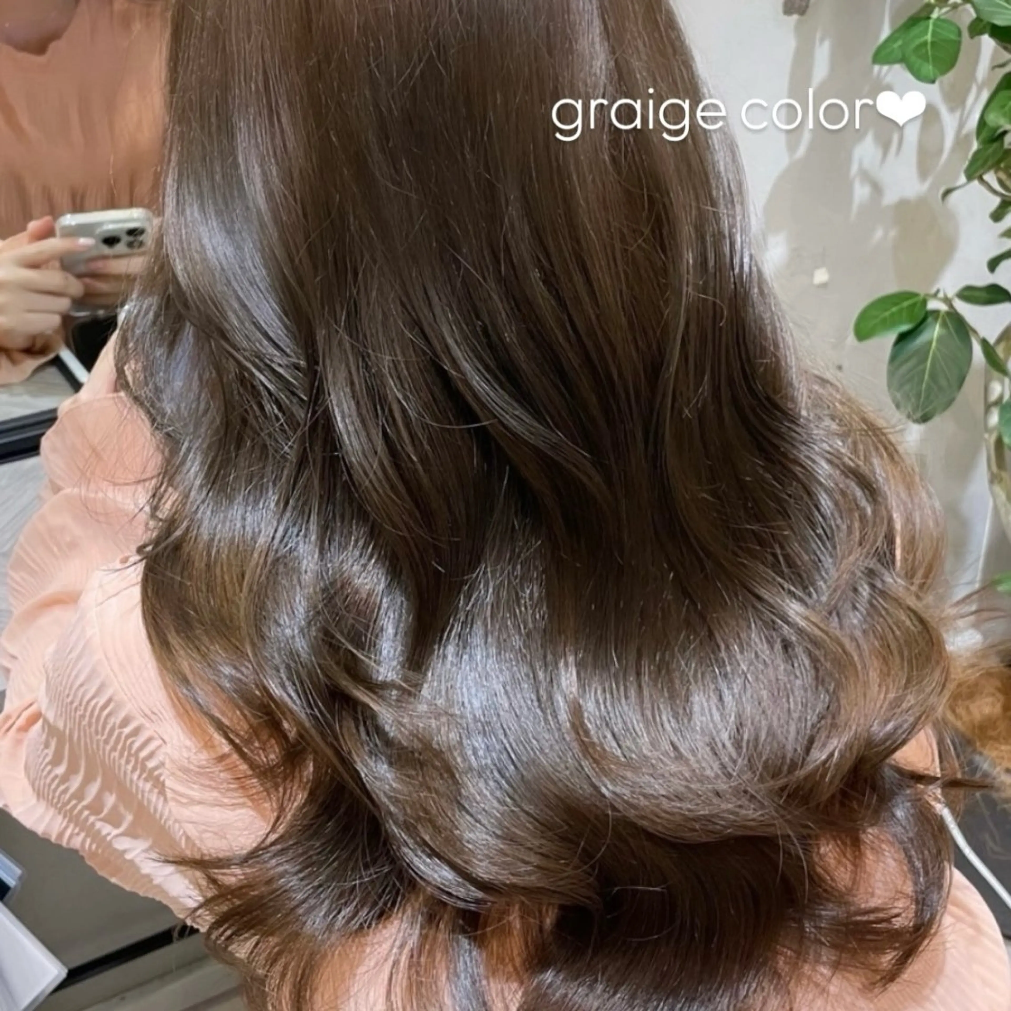 セミロング カット ヘアカラー トリートメント 顔周り/レイヤー🎀 natsumiのヘアスタイル