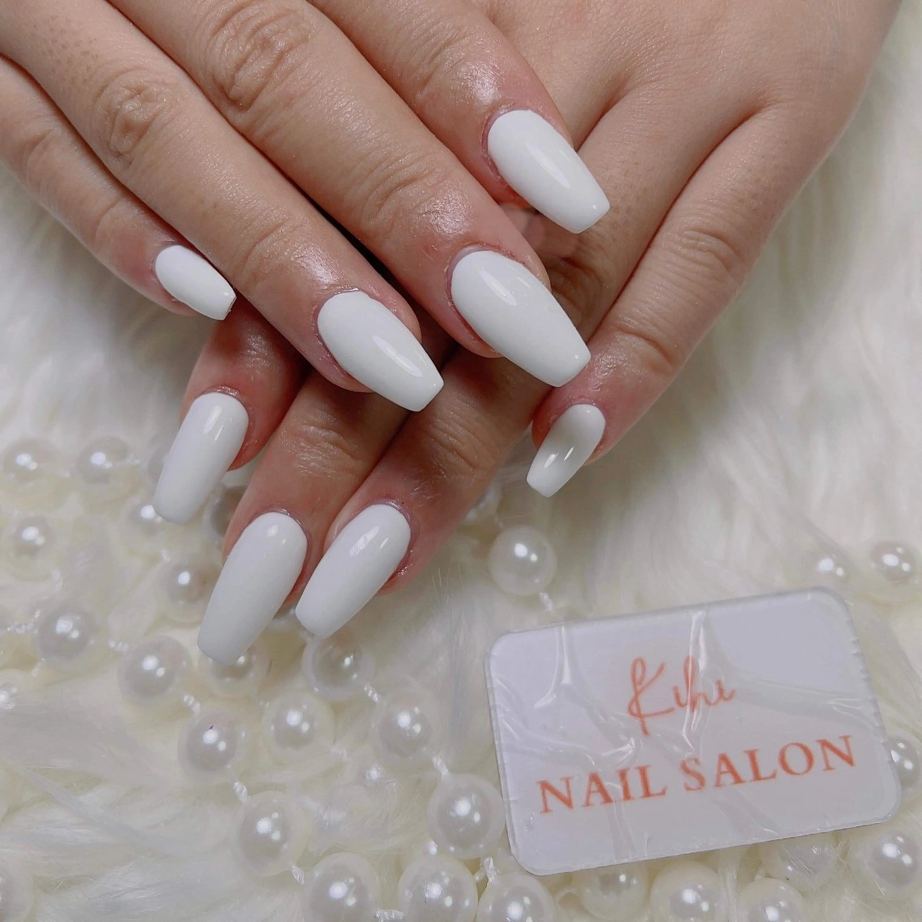 ネイル ワンカラーネイル ネイルチップ 米澤 ハナユキのネイルデザイン