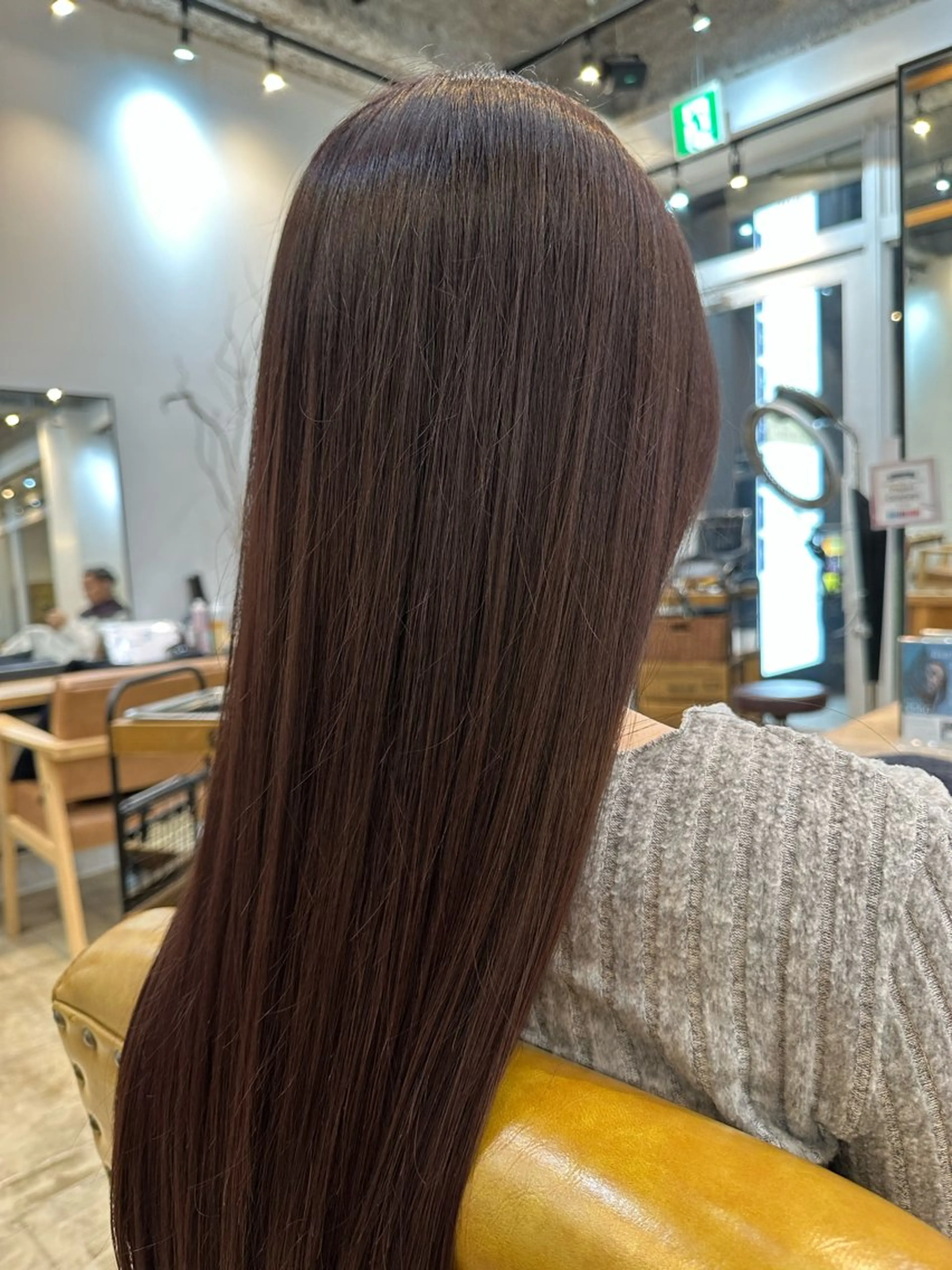 ロング カラー ラベンダーカラー ヘアカラー 木村 朱壱のヘアスタイル