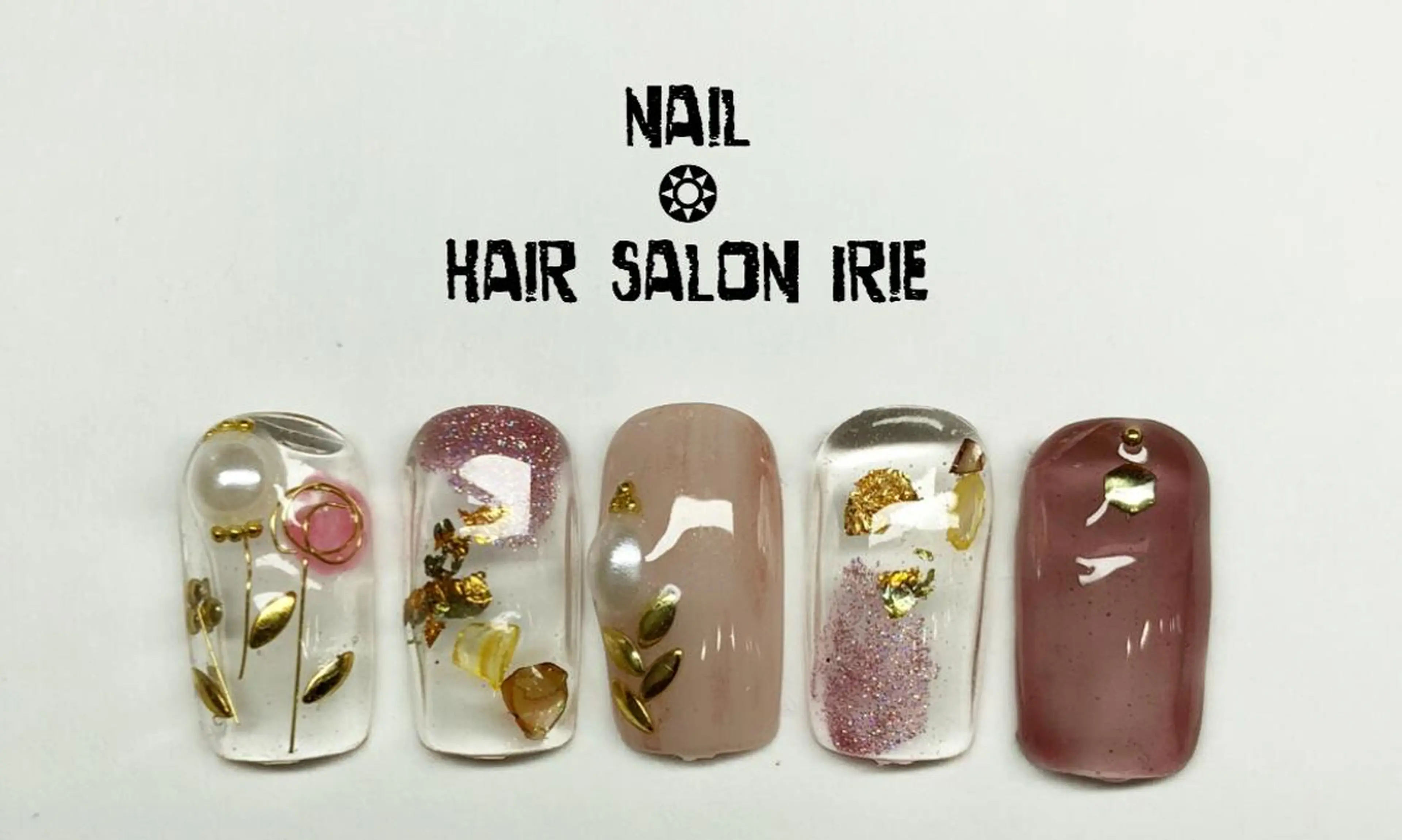 ネイル アートネイル Hair salon Irie所属・與儀 知佳のネイルデザイン