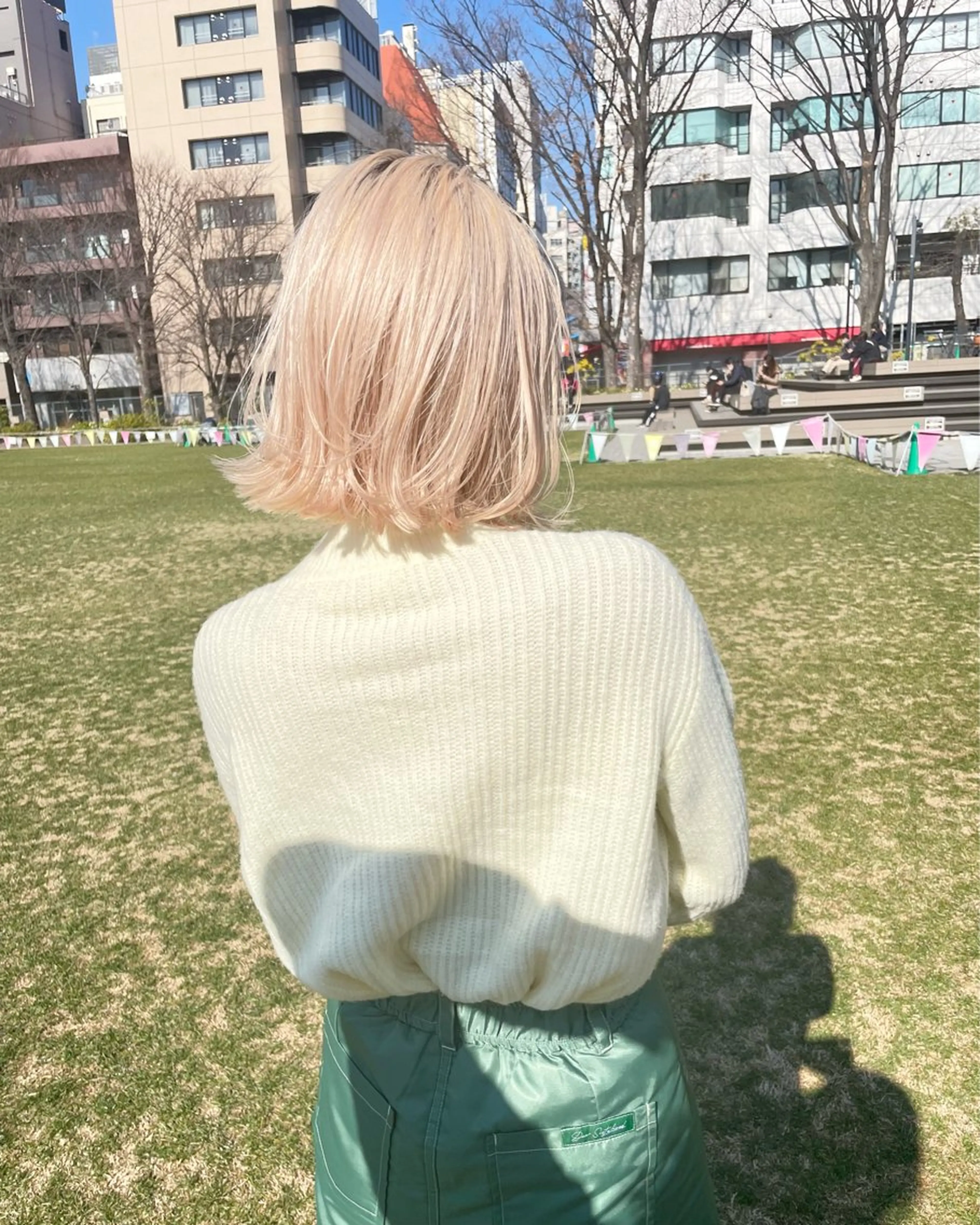 ミディアム カラー Neolive Luca　御茶ノ水店所属・透明カラー/韓国風 Subaruのヘアスタイル