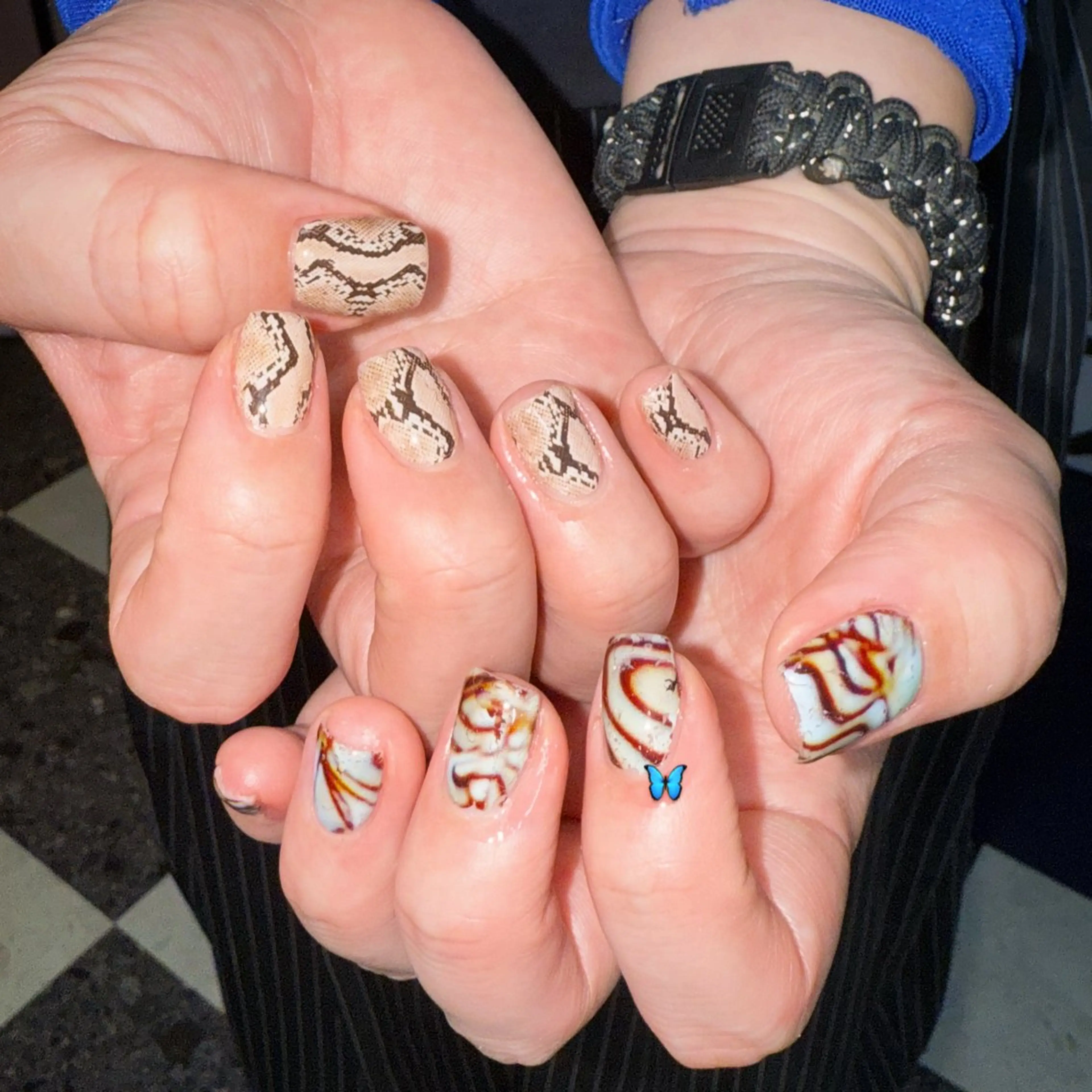 ネイル ワンカラーネイル シンプルネイル ハンドネイル posa nail モエミのネイルデザイン