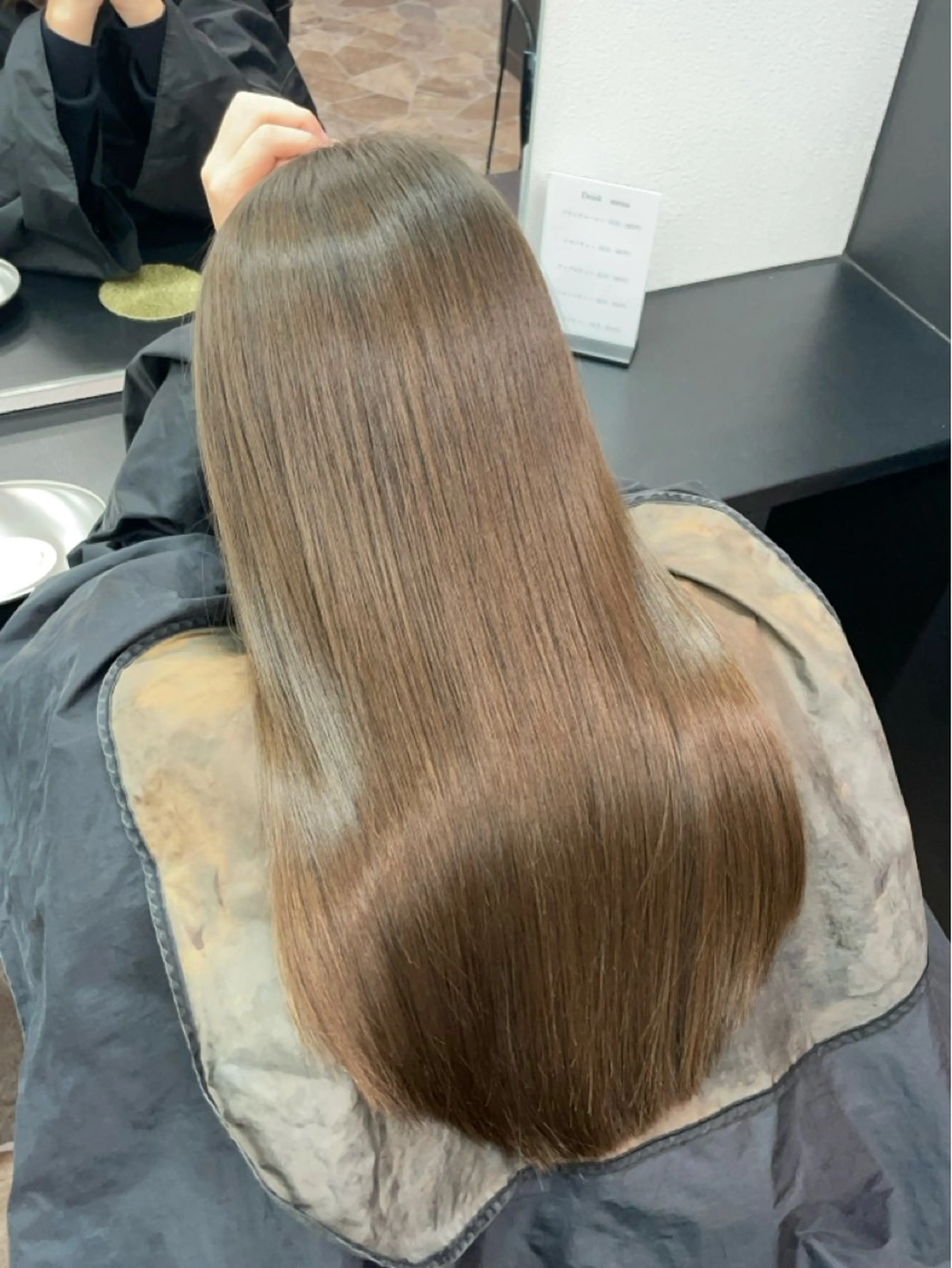 【髪質改善コース】髪質改善ストレート+Trの写真