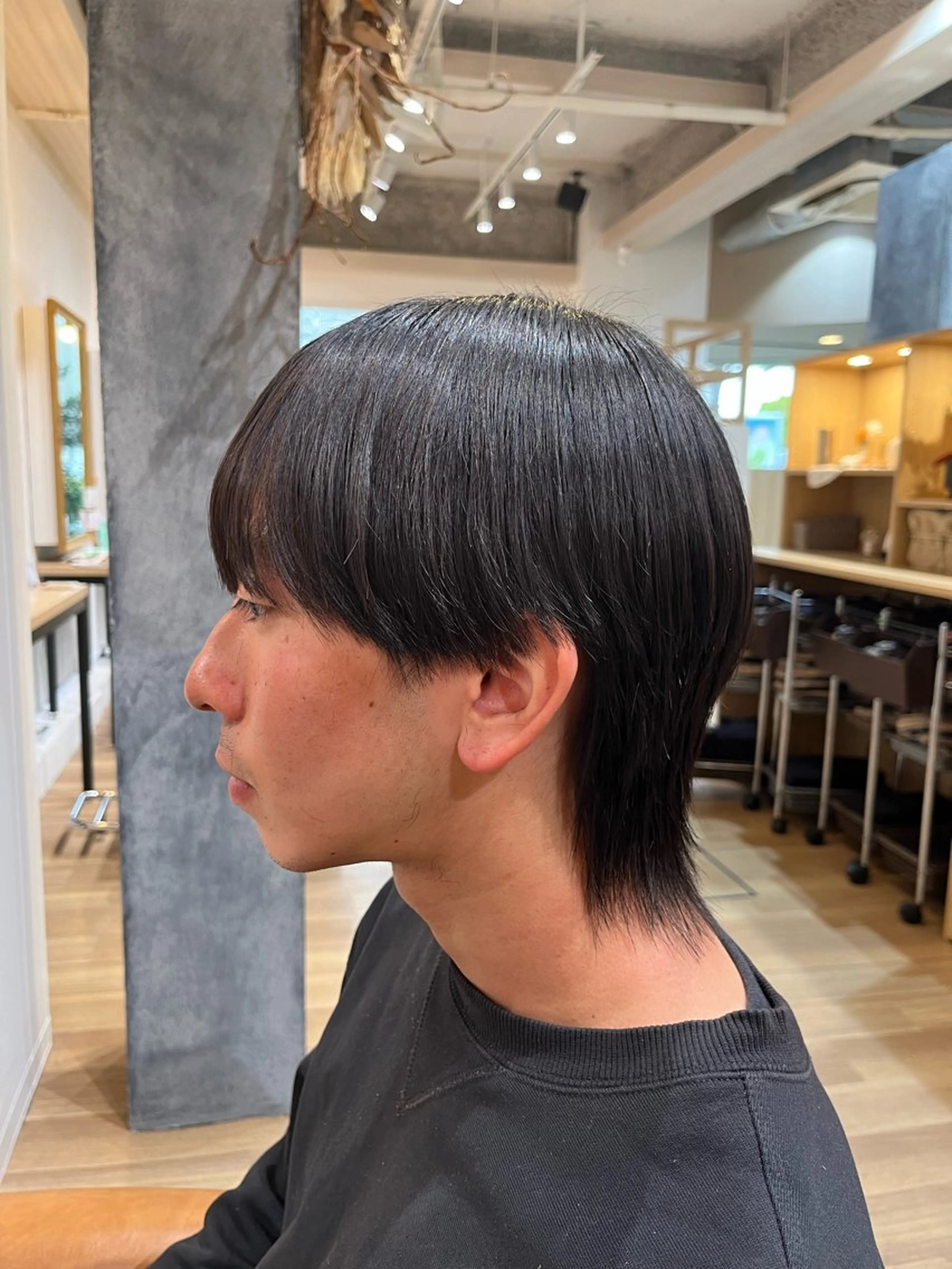 メンズ マッシュ 長尾ゆりの/ボブ/ ベージュ/ハイトーンのヘアスタイル