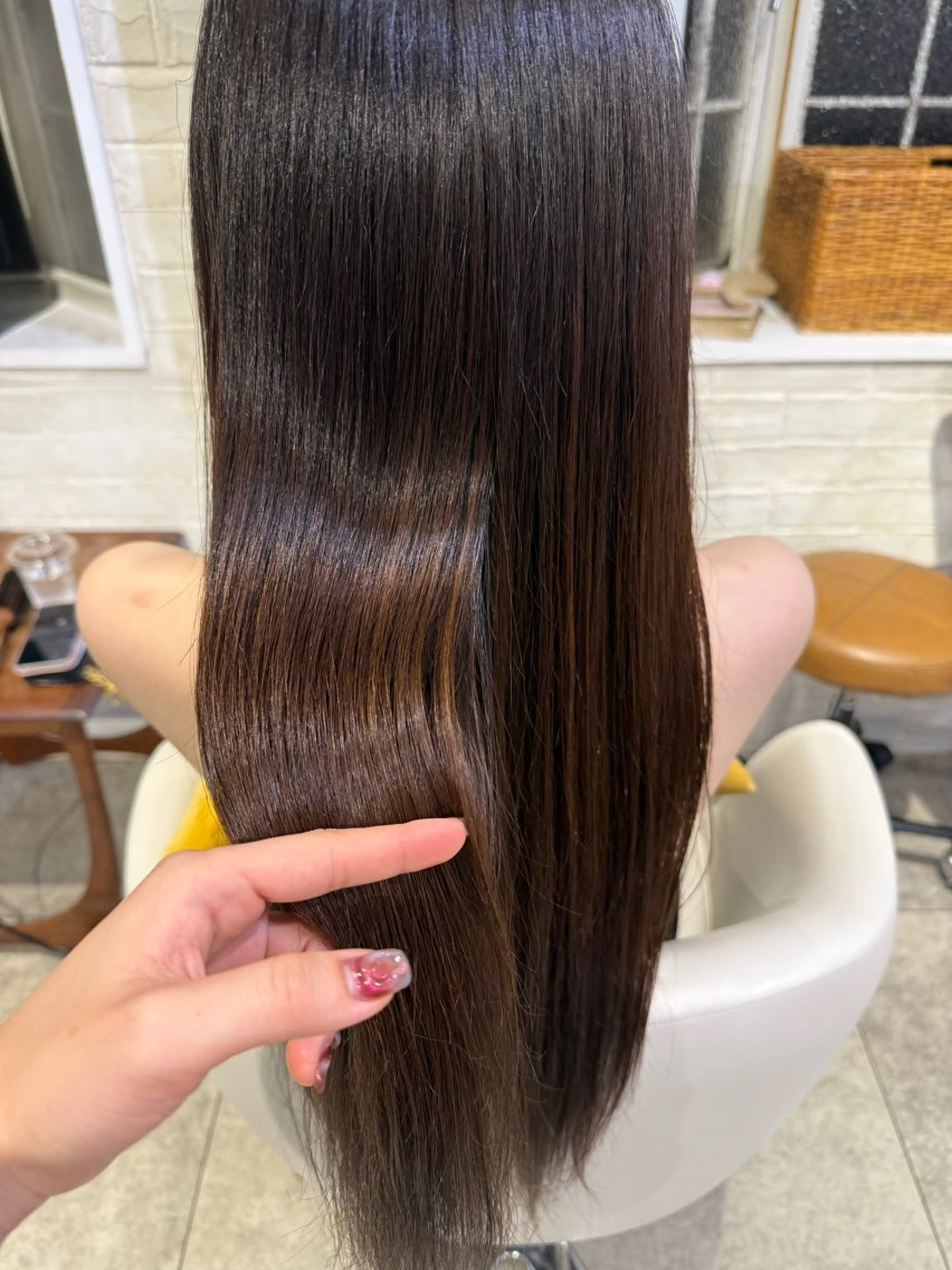 目黒 花奈のヘアスタイル