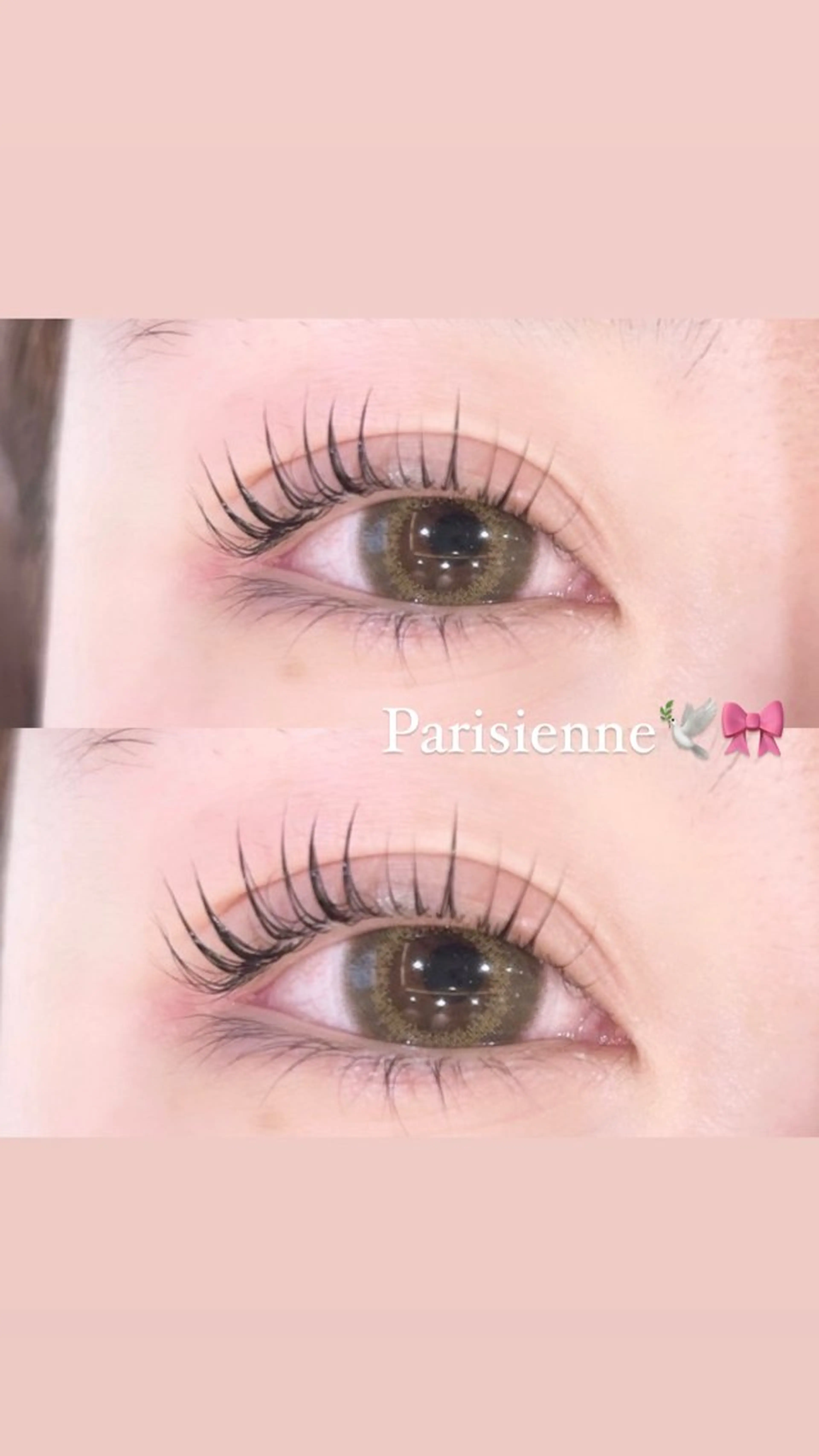 マツエク・マツパ パリジェンヌラッシュリフト 🎀misaki 🎀のマツエク・マツパデザイン