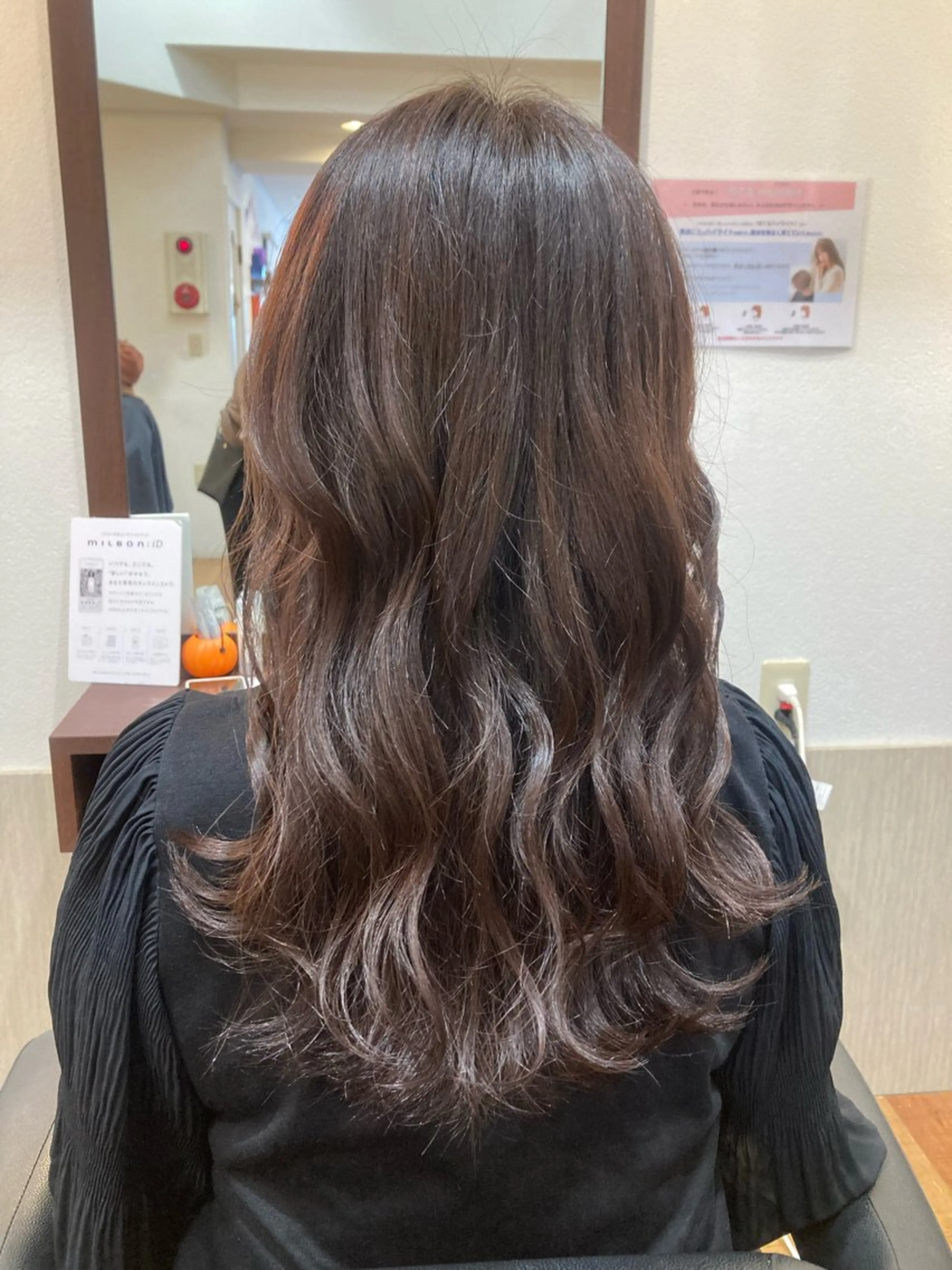 ロング MOLLASALON 浅香山店所属・髪質改善カラー 縮毛矯正🤍辻桃加のヘアスタイル