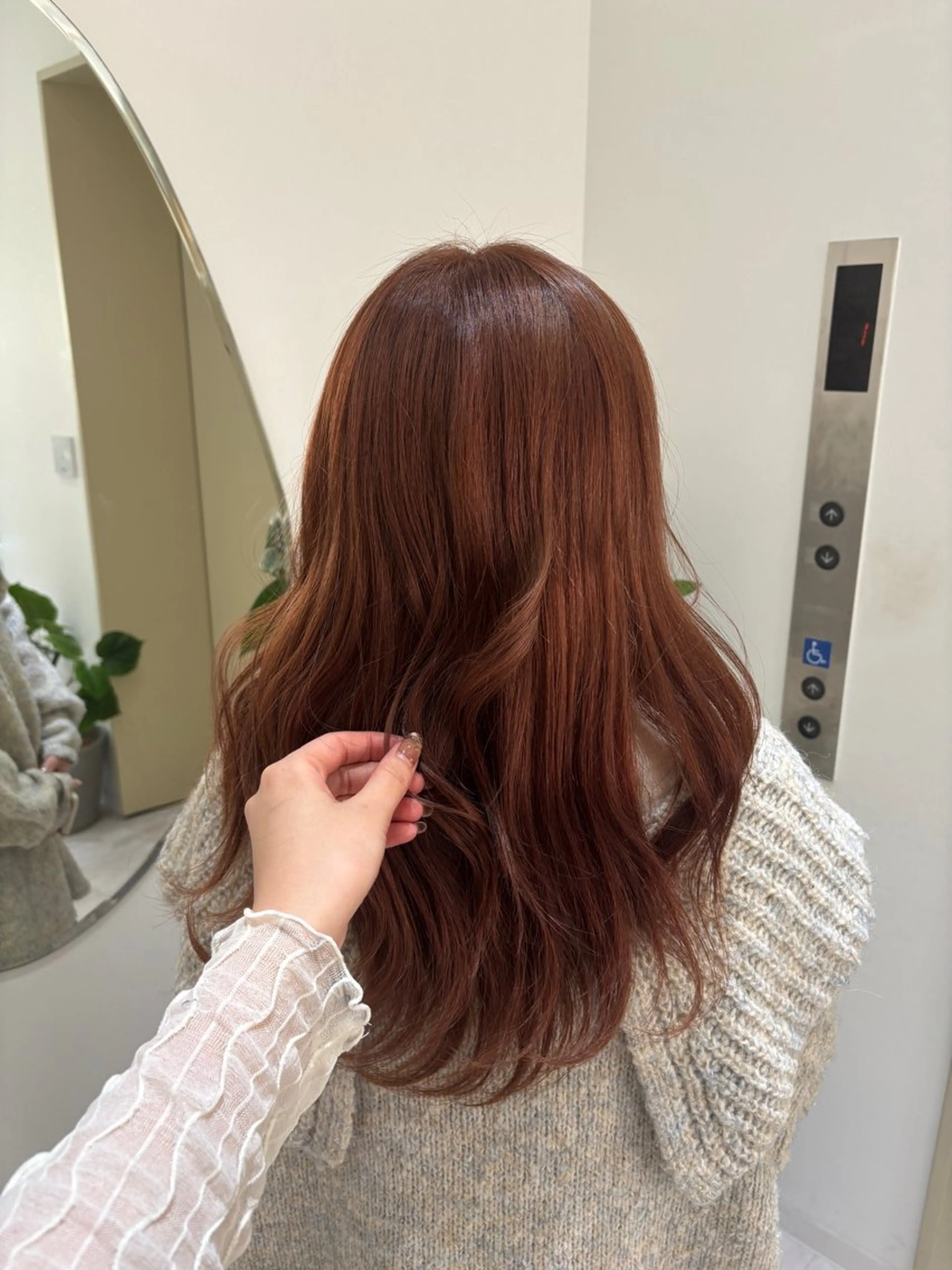 ロング ヘアカラー トリートメント Zina天神/ nozomiのヘアスタイル