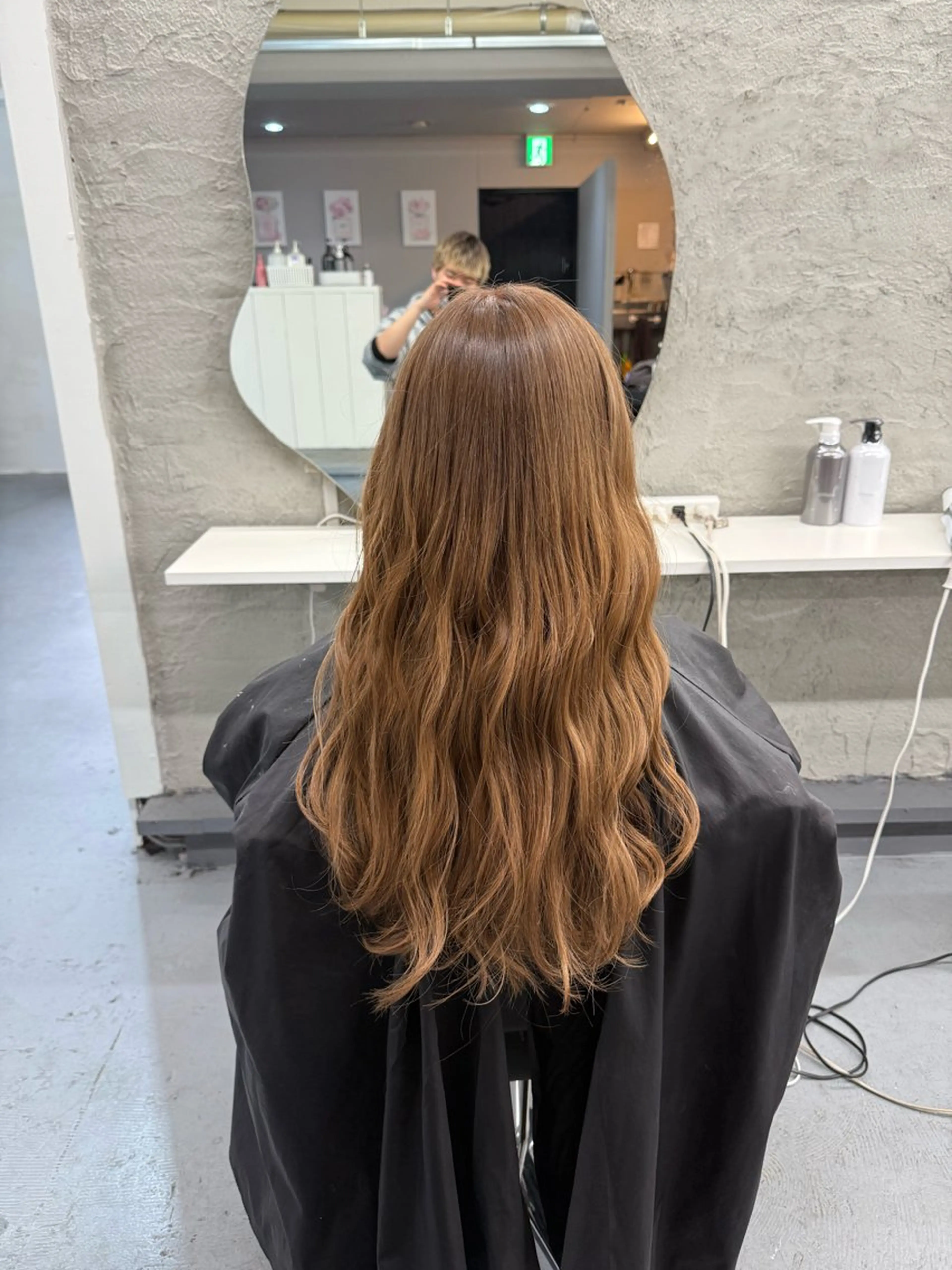 ロング カット ヘアカラー 【柏】美髪矯正× ハイトーン💫だいちのヘアスタイル