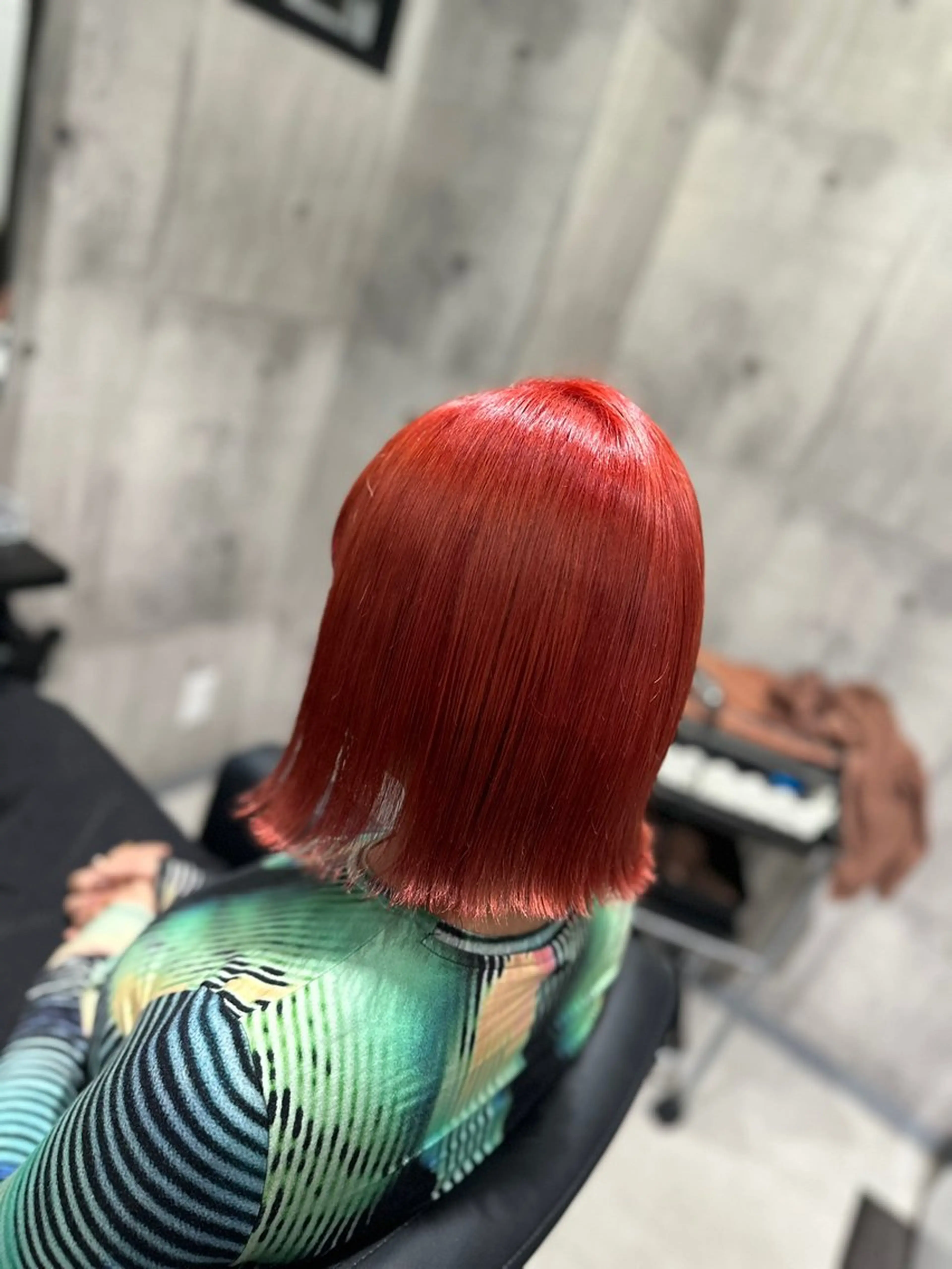 ミディアム カラー ヘアカラー トリートメント カラー/ヘッドスパ 🐱ERI🐱のヘアスタイル