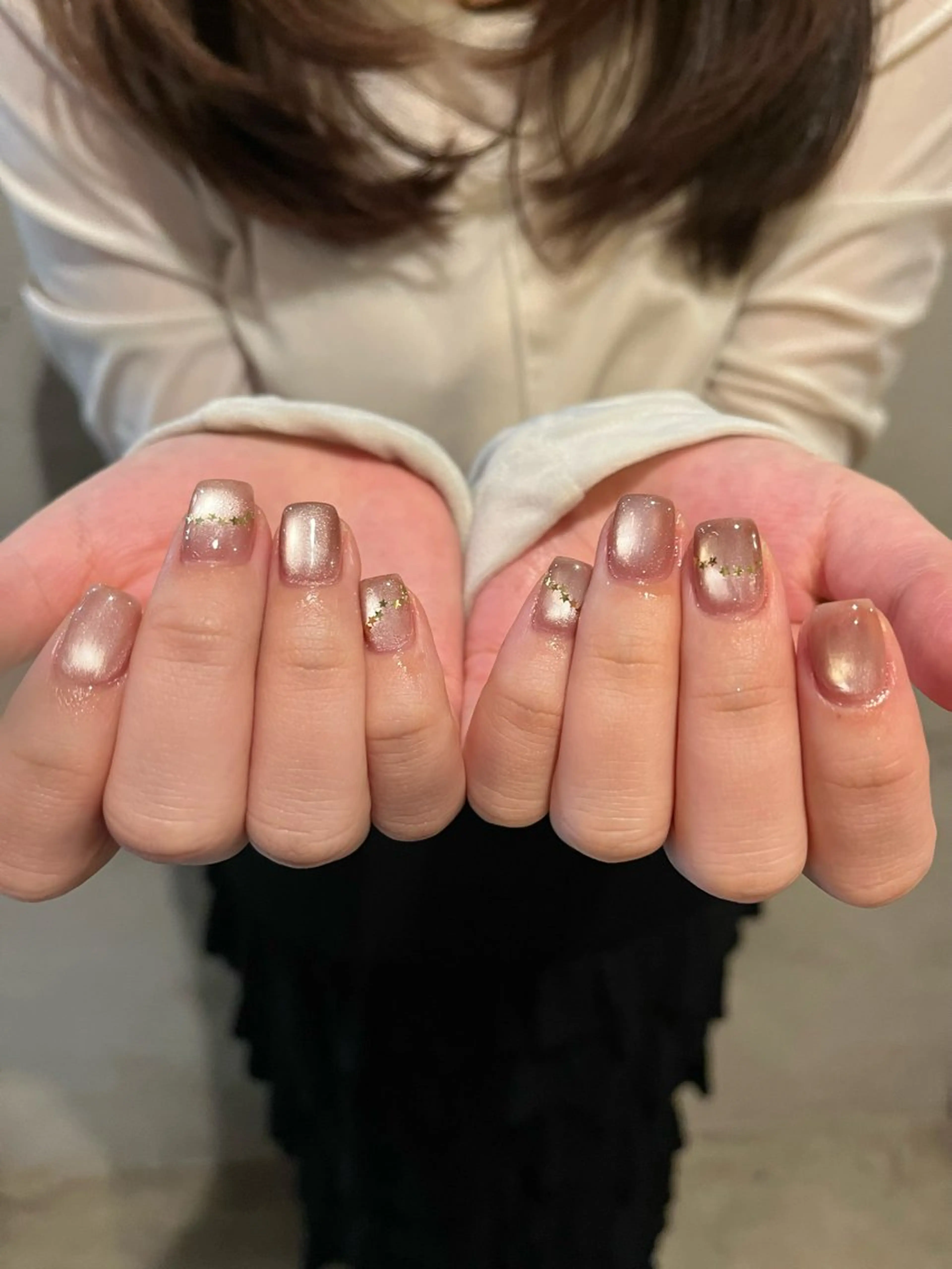 ネイル ジェルネイル マグネットネイル ハンドネイル NORA南青山/ kanohaのネイルデザイン