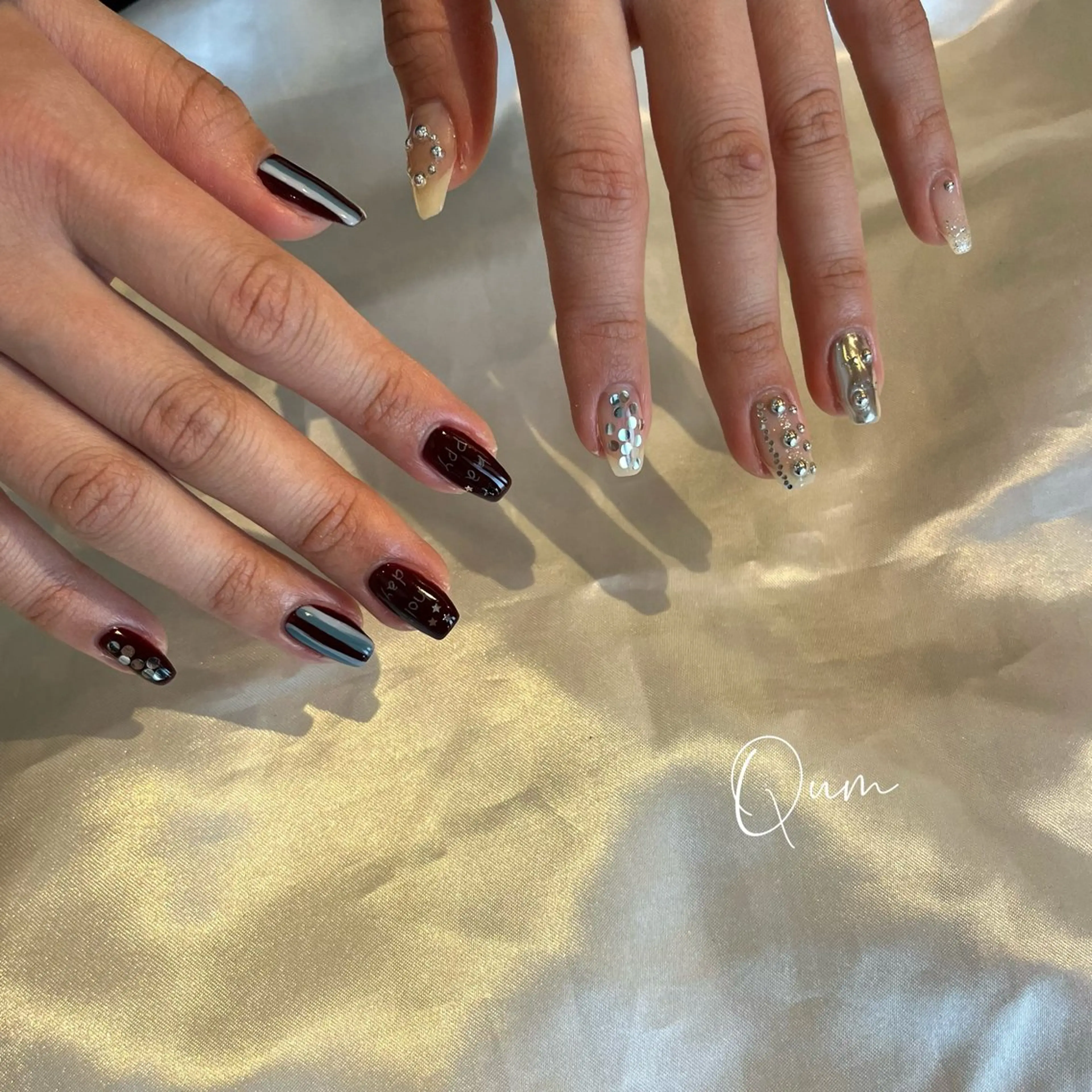 ネイル ハンドネイル nail salon Qumのネイルデザイン