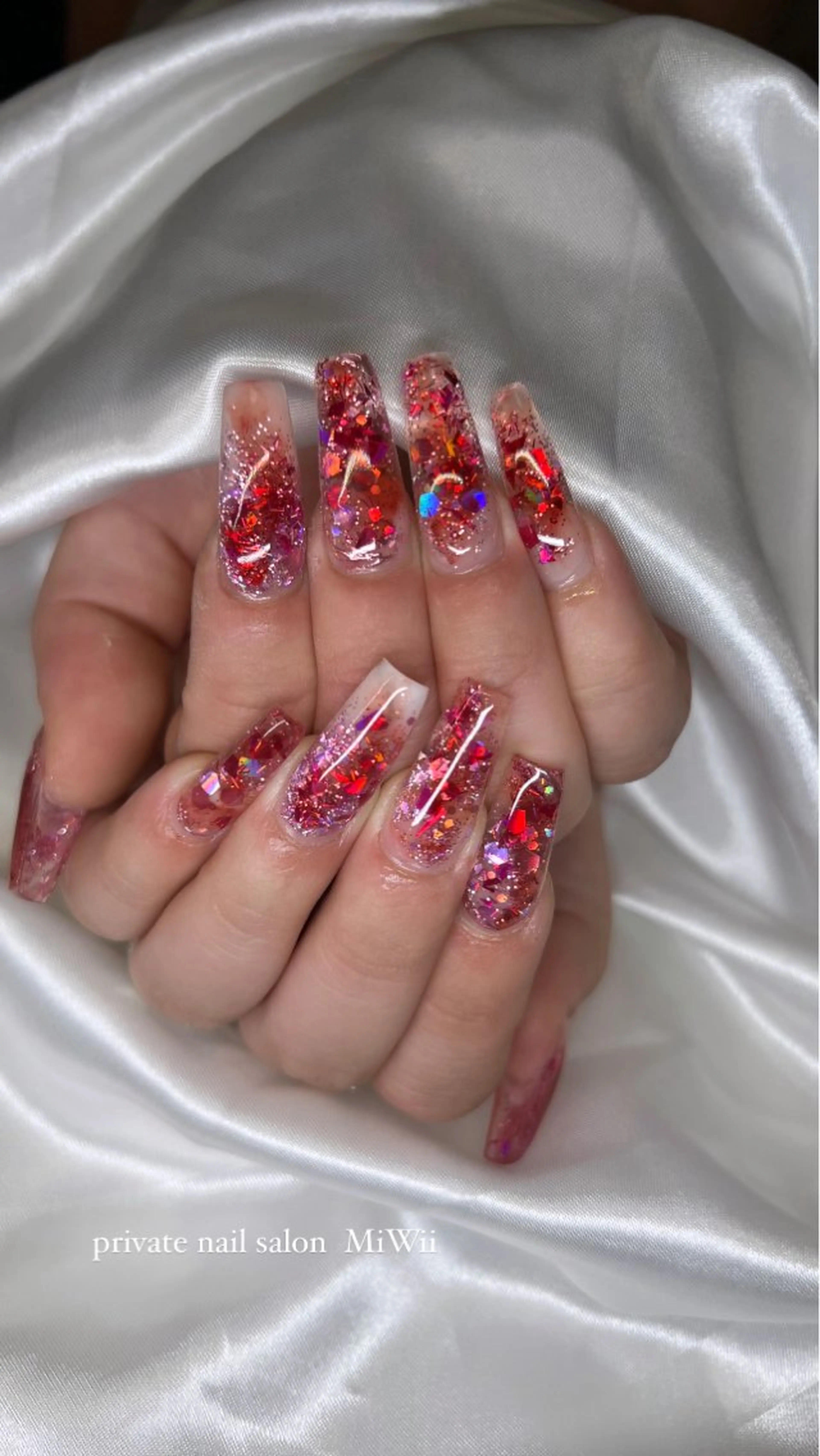 ネイル 𝐧𝐚𝐢𝐥 𝐌𝐢𝐖𝐢𝐢のネイルデザイン
