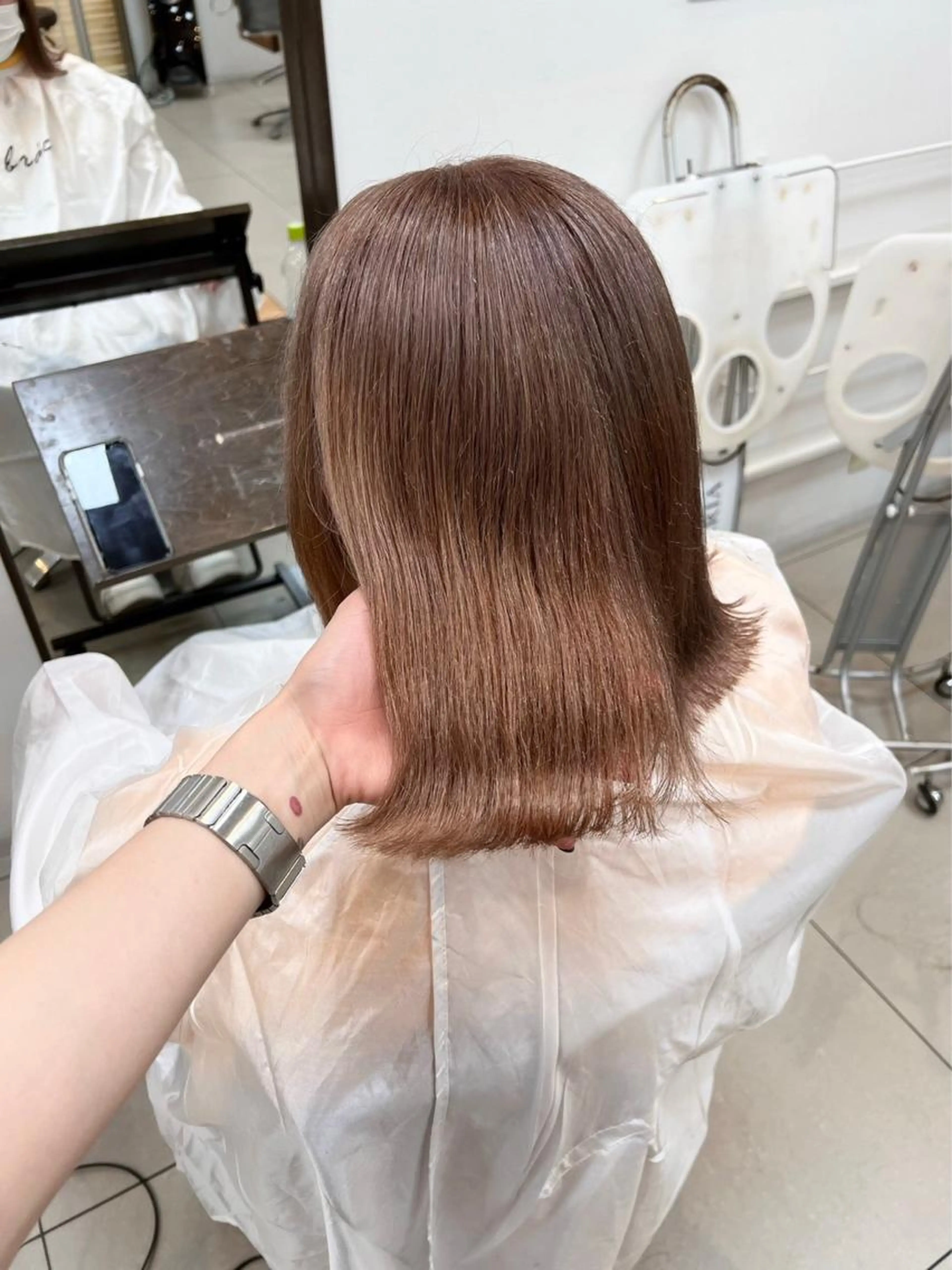 2月25日カット検定モデル✂️ 最終お時間17時になります。(⚠️ブレス今里店にて5cm以上切らせていただける方！)の写真