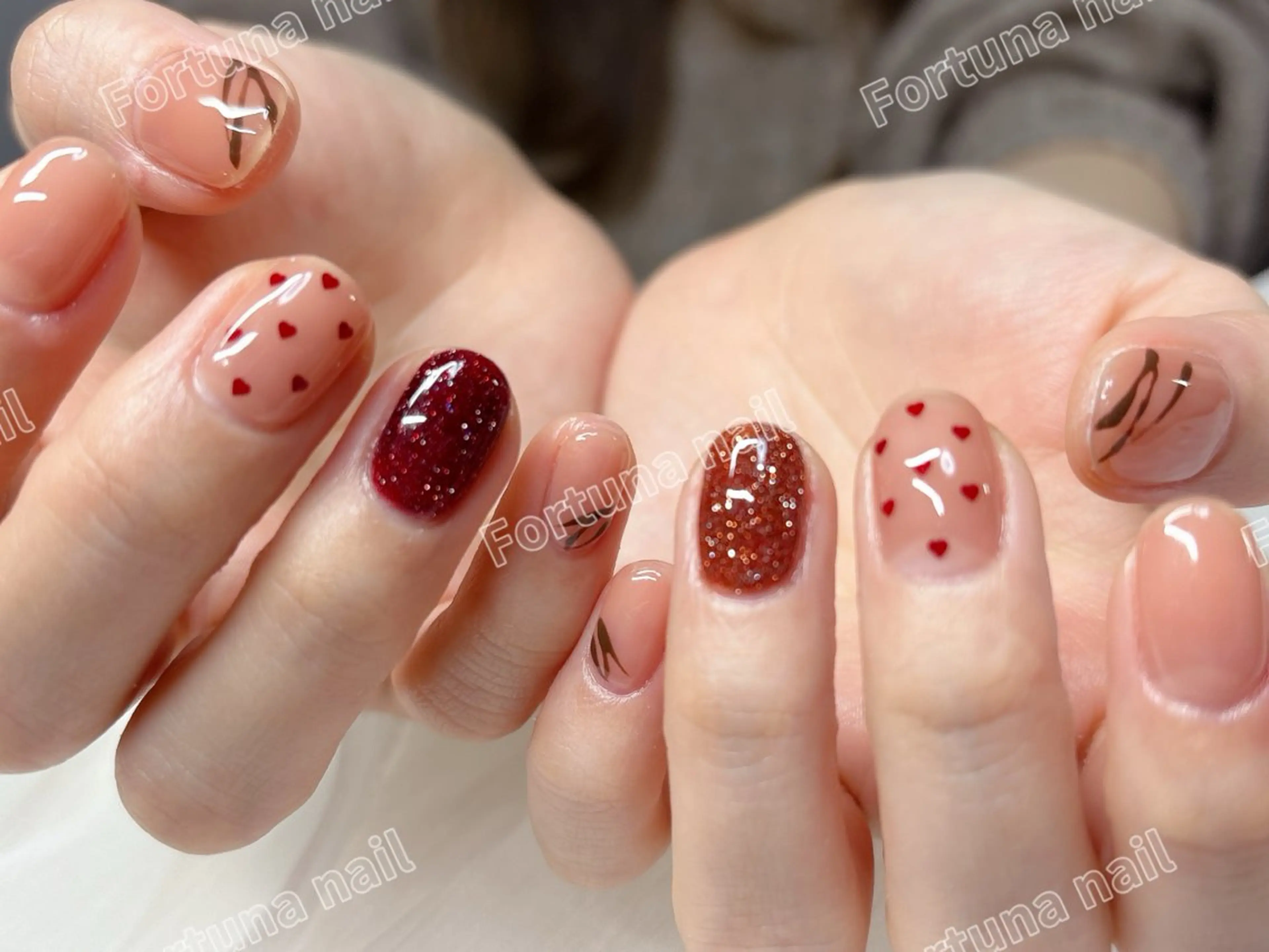 ネイル ハンドネイル ハンドケア Nail •Head スパFortunaのネイルデザイン