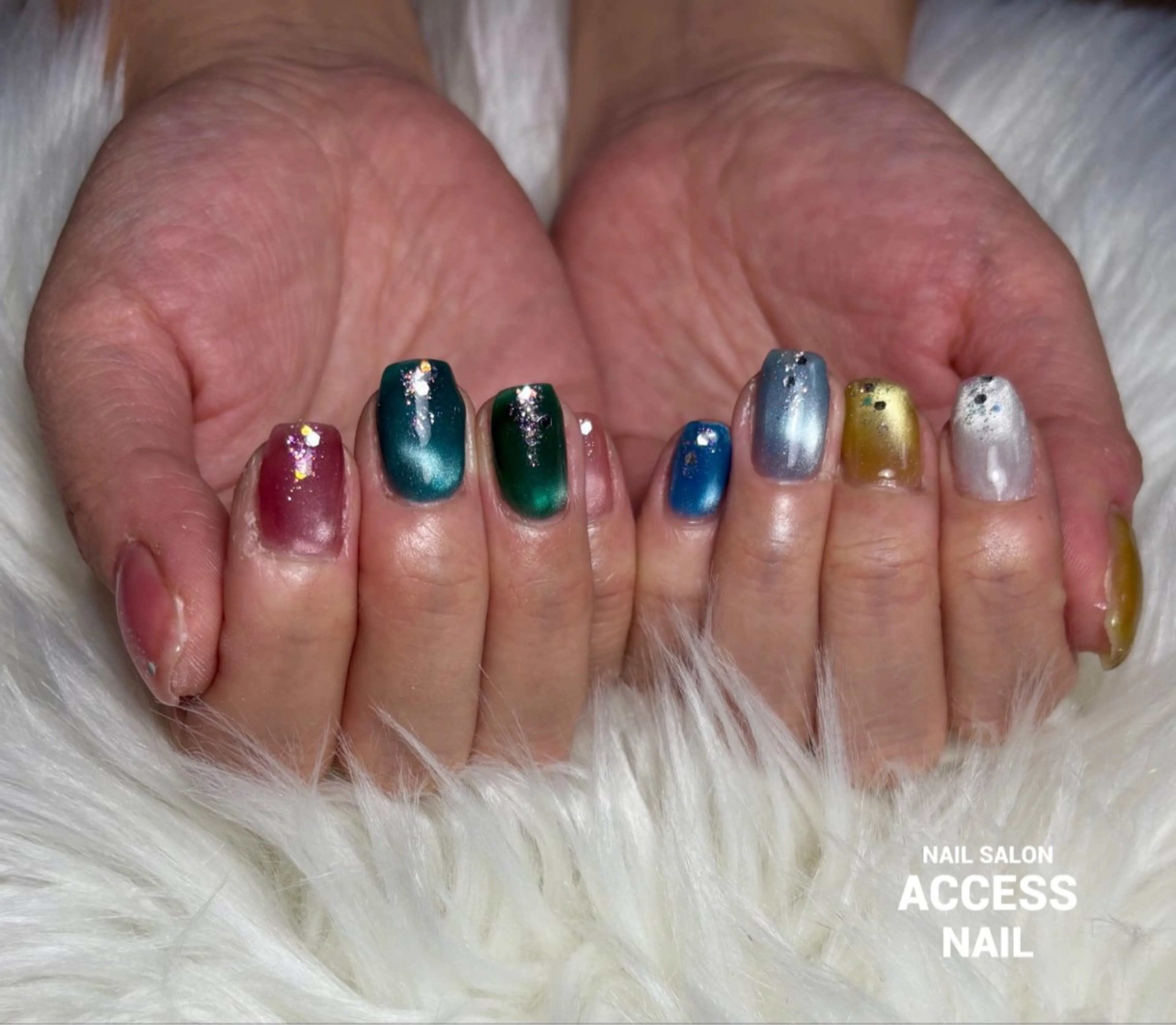 ネイル access nailのネイルデザイン